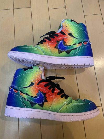 J Balvin × Nike Air Jordan 1 High OG "Rainbow"