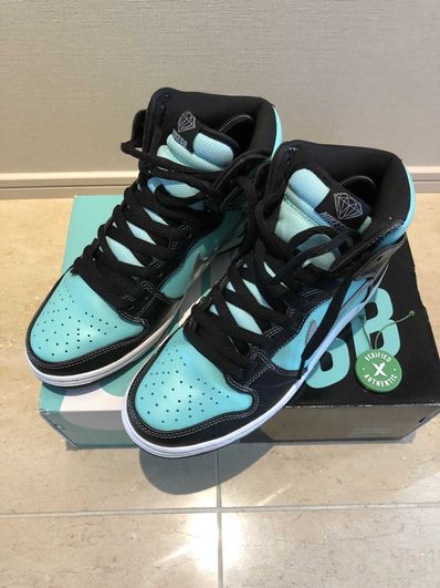 Diamond Supply × Nike SB Dunk High "Tiffany"