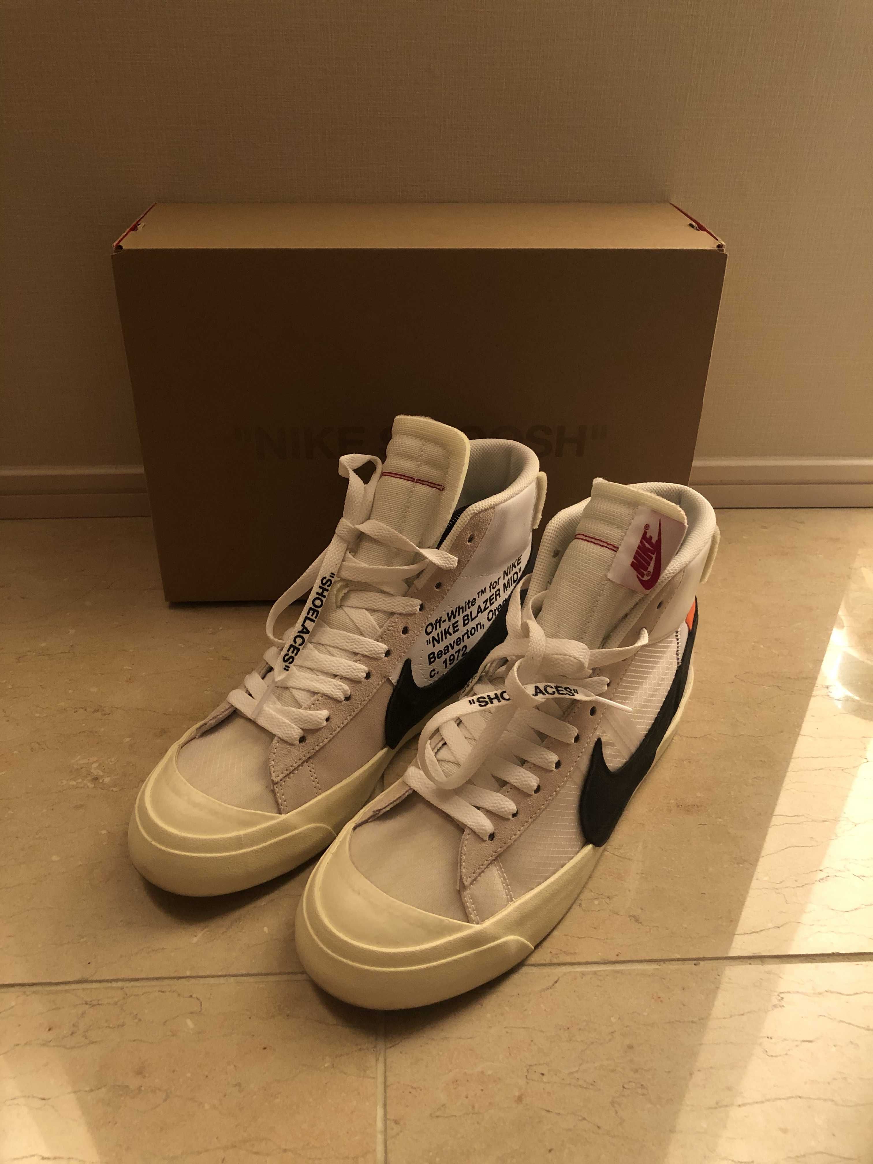 Off-White × Nike The Ten Blazer Mid "White"