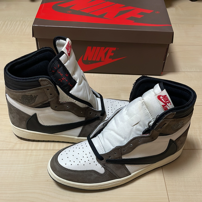 Travis Scott × Nike Air Jordan 1 Retro High OG TS SP "Sail/Dark Mocha"