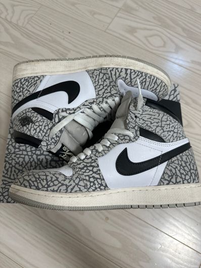 Nike Air Jordan 1 High OG "White Cement/Safari"