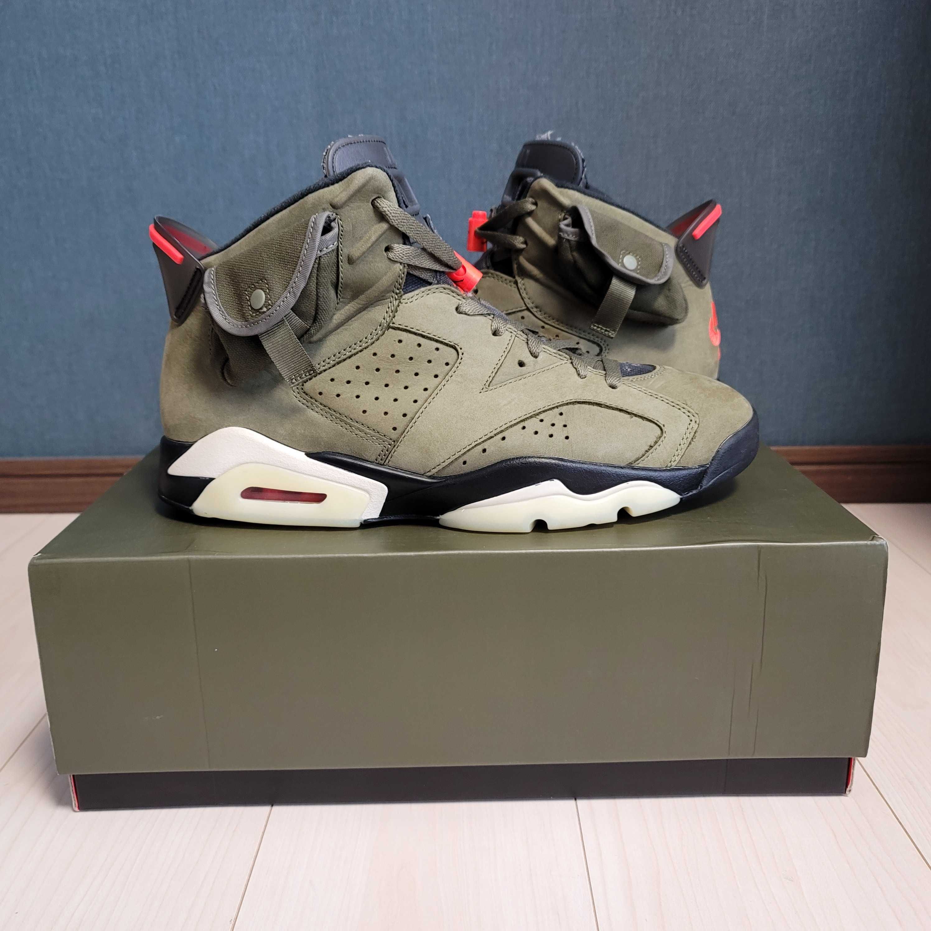 Travis Scott × Nike Air Jordan 6 Retro "Medium Olive"