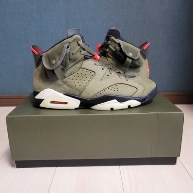 Travis Scott × Nike Air Jordan 6 Retro "Medium Olive"
