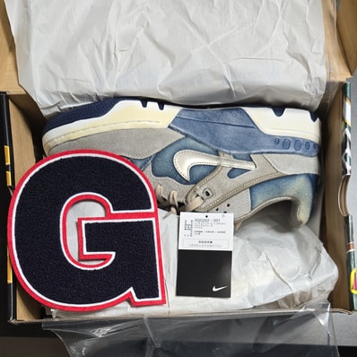 NIGO® × Levi's × Nike Air Force 3 Low "Olive Grey" (NIGO Heel Logo) (Levi's Tab)