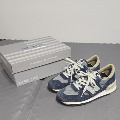 Carhartt WIP × New Balance 990V1 "Dark Navy/Pussywillow Gray"