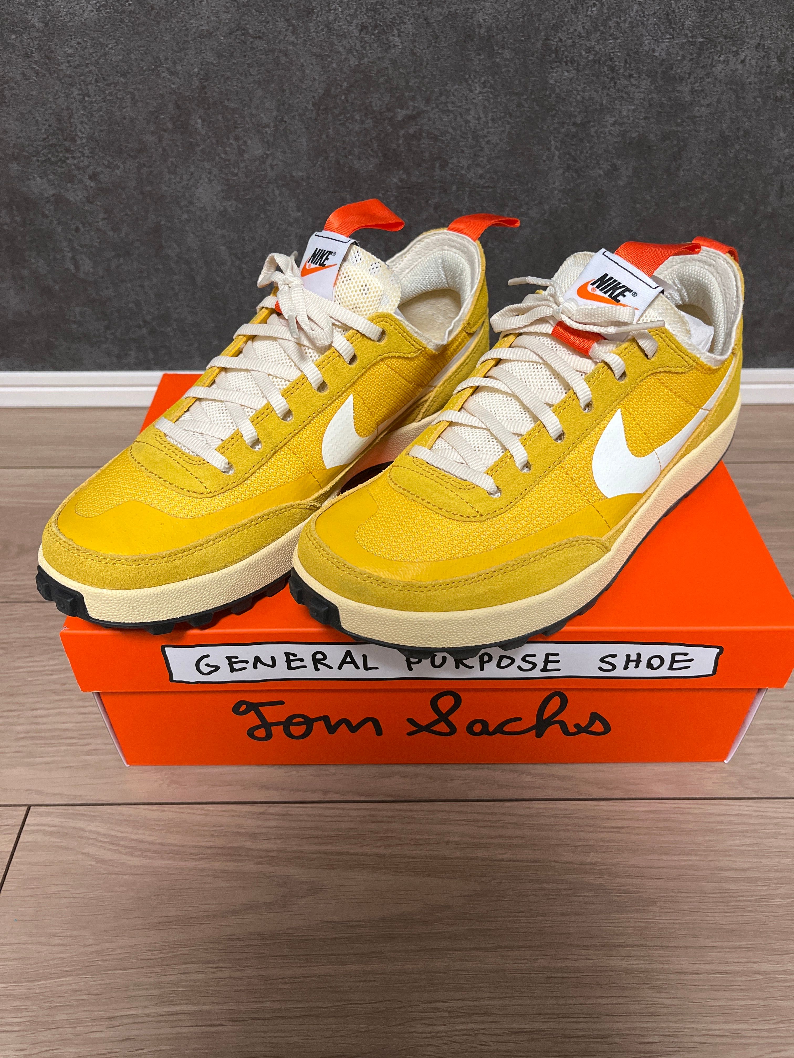 Tom Sachs × NikeCraft Women's General Purpose Shoe "Yellow / Archive"