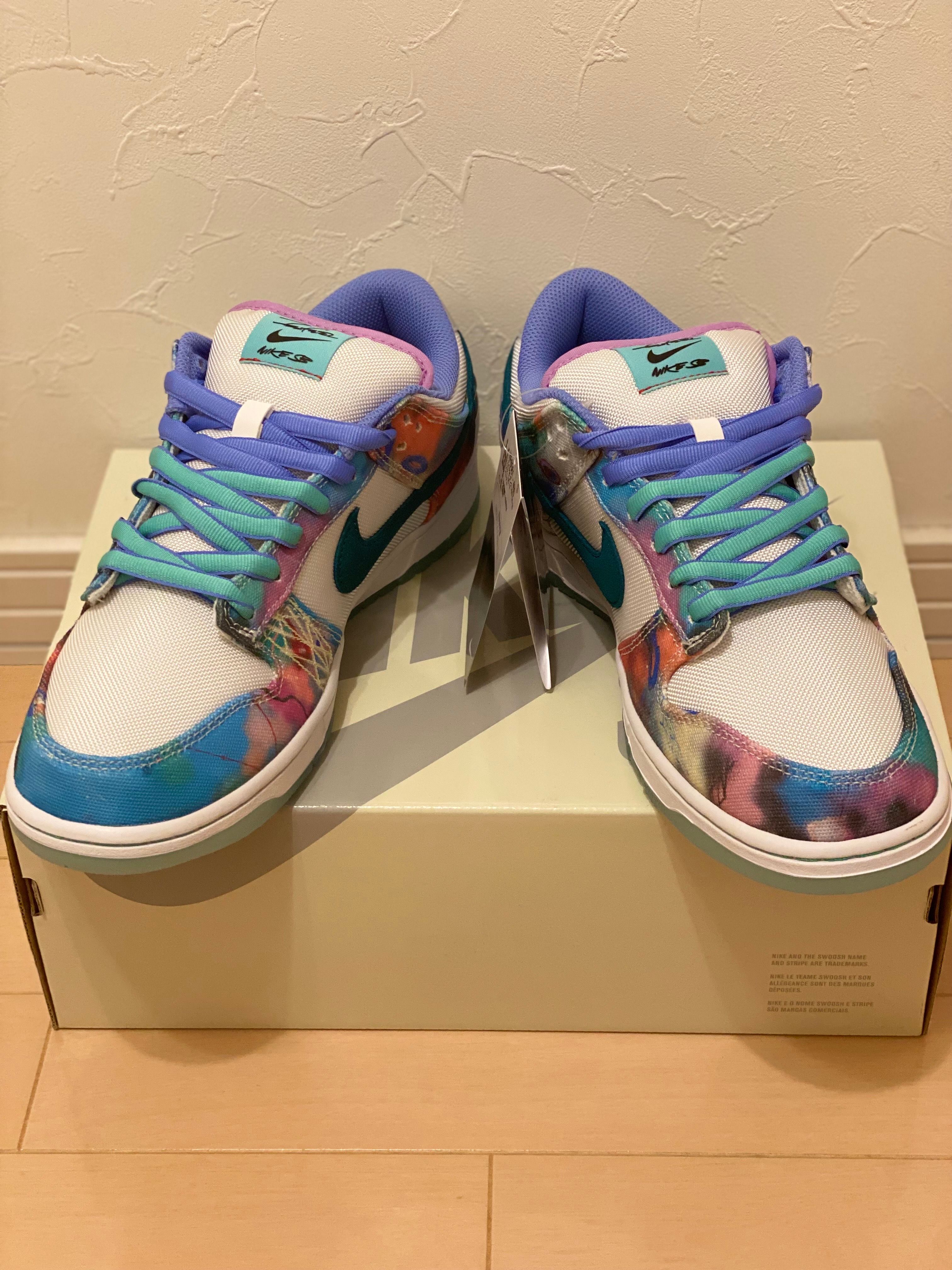 NIKE DUNK LOW SB 28㎝　中古 中古 NIKE DUNK LOW PRM SB 陰陽 YIN-YANG 28