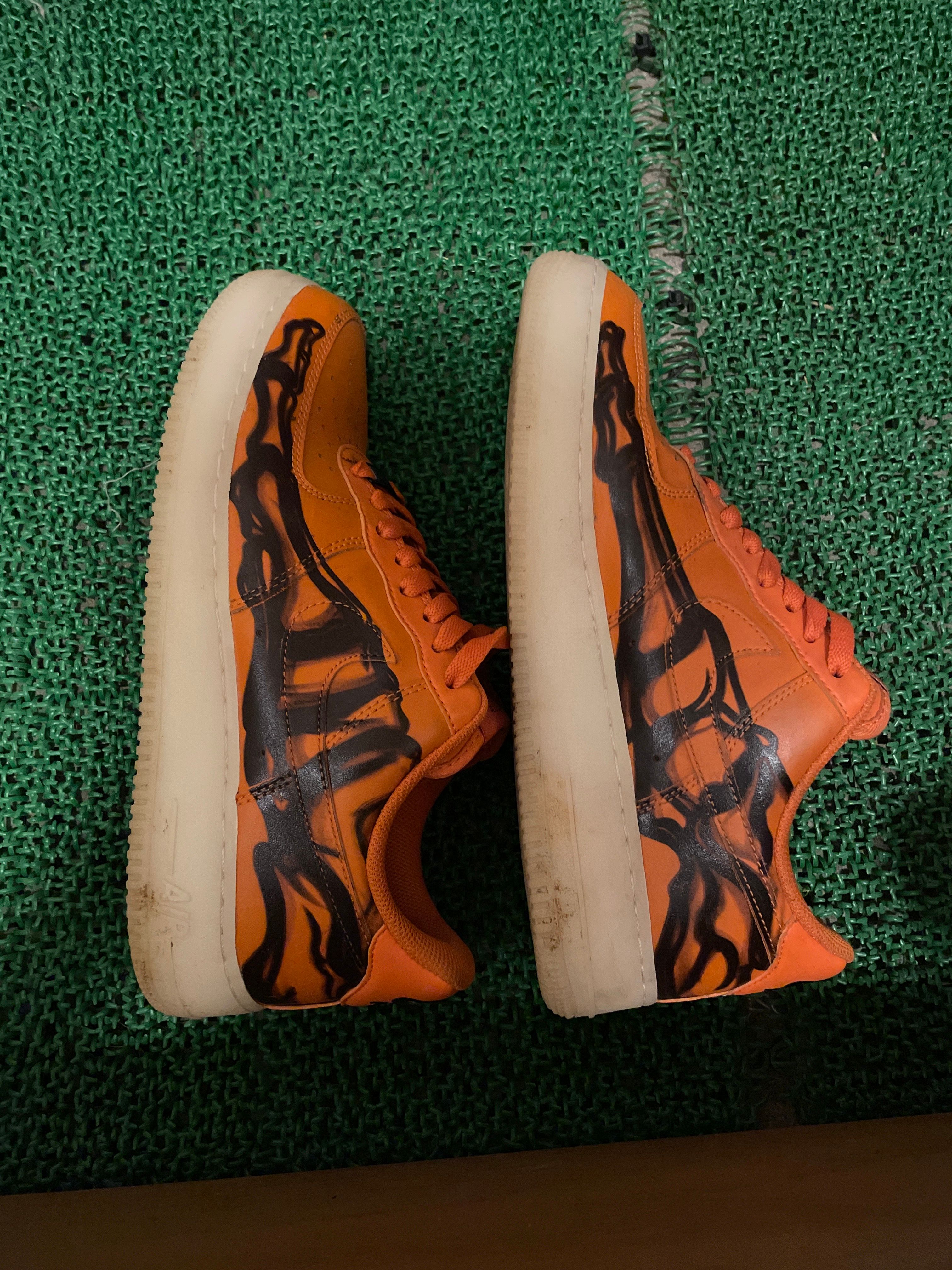 Nike Air Force 1 Low "Orange Skelton"