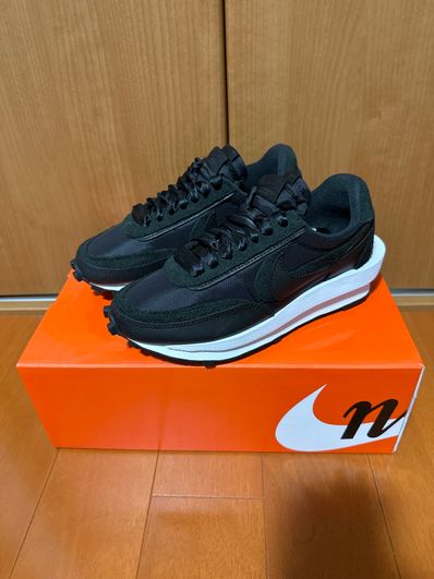 sacai × Nike LDV Waffle "Triple Black"