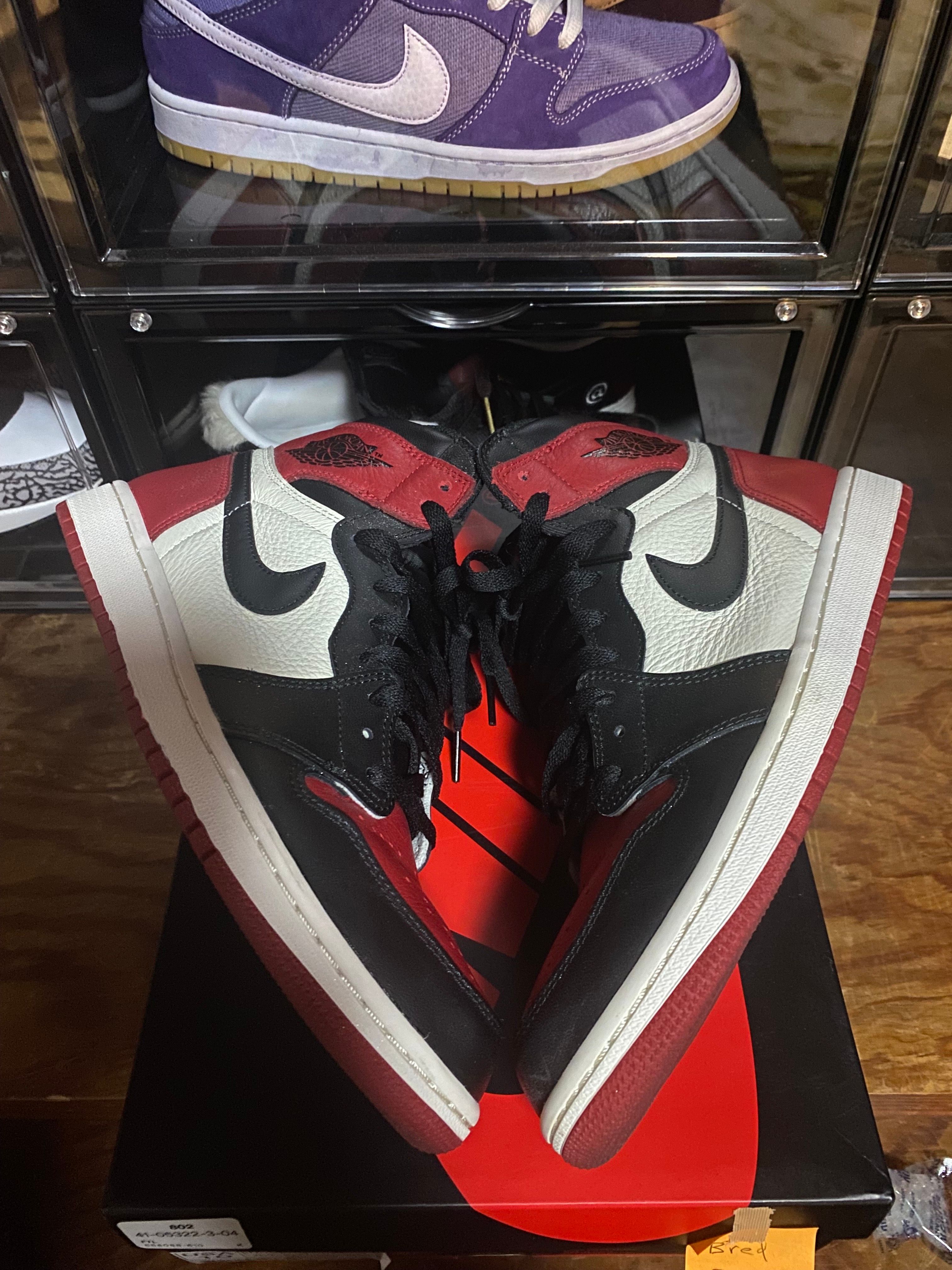 Nike Air Jordan 1 Retro High OG "Bred Toe"