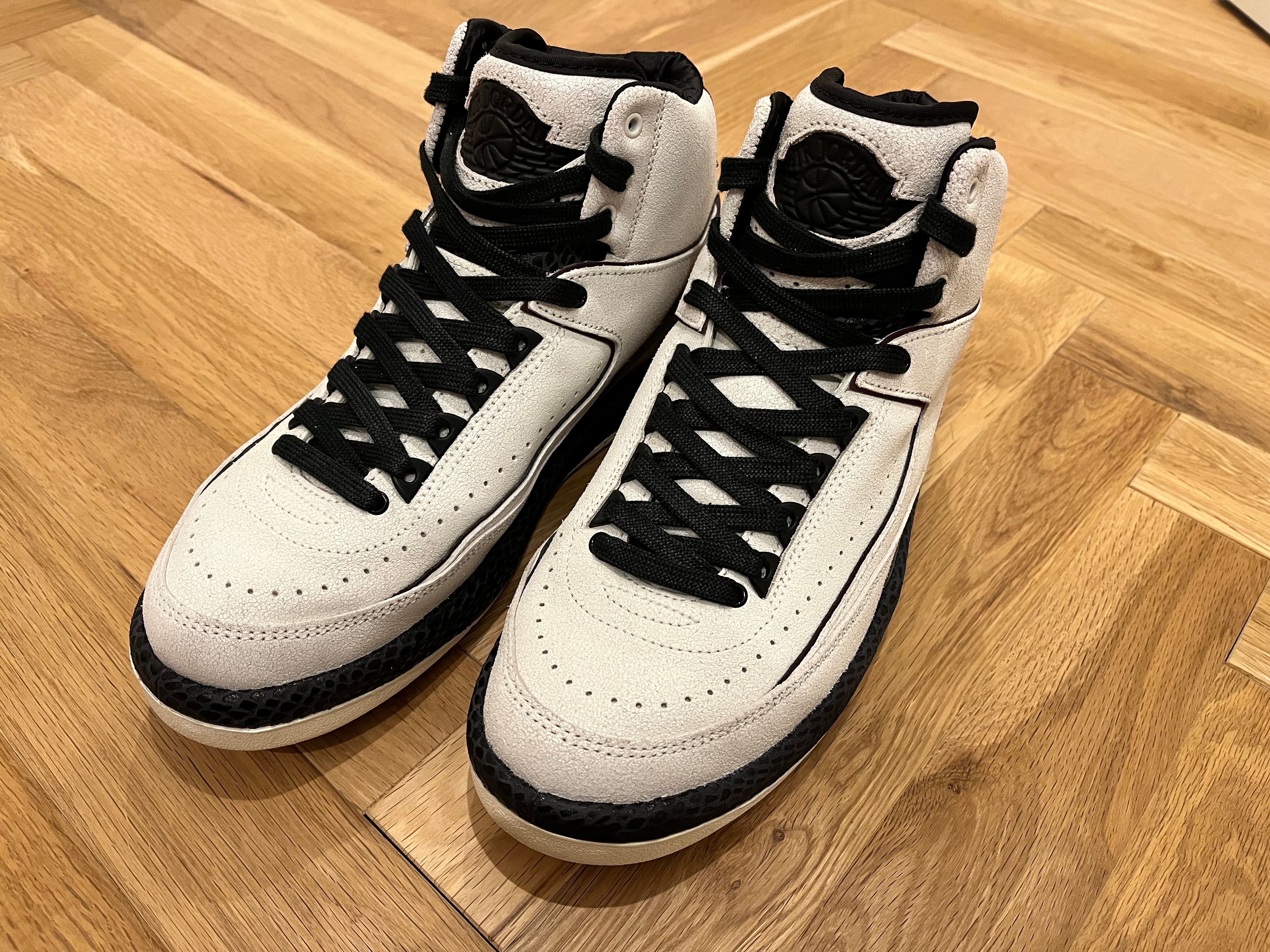 A Ma Maniere × Nike Air Jordan 2 "Airness/Sail and Burgundy"