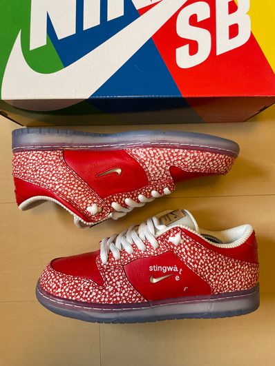 Stingwater × Nike SB Dunk Low "Magic Mushroom"