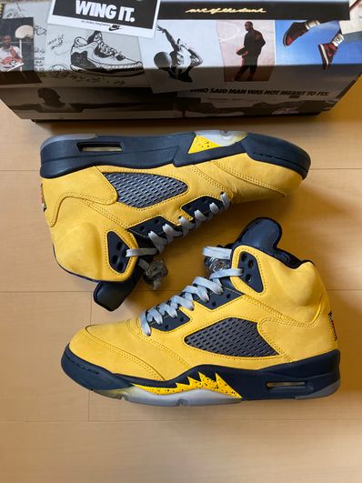 NIKE AIR JORDAN 5 "MICHIGAN"