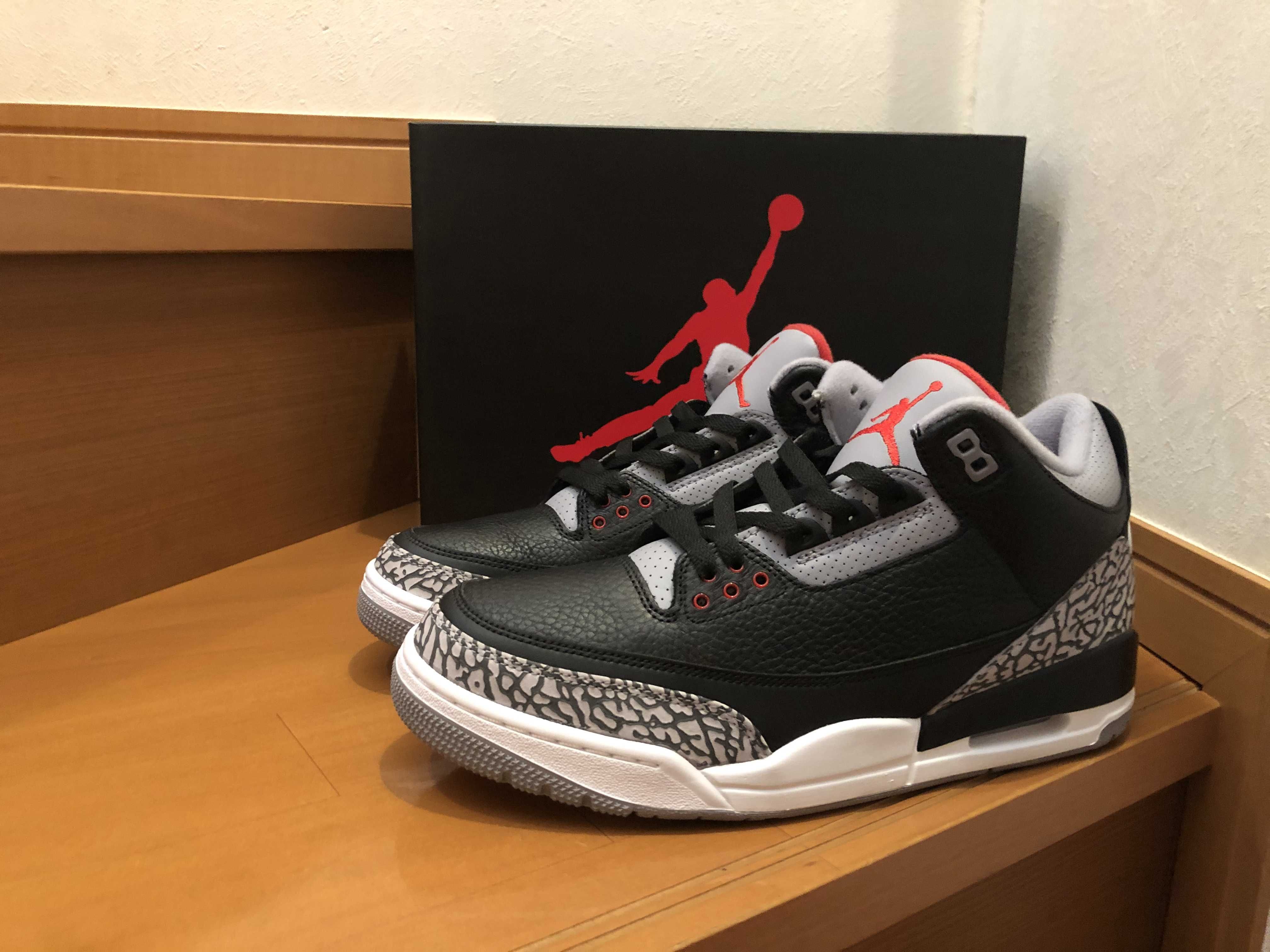 Nike Air Jordan 3 Retro OG "Black Cement" (2018)