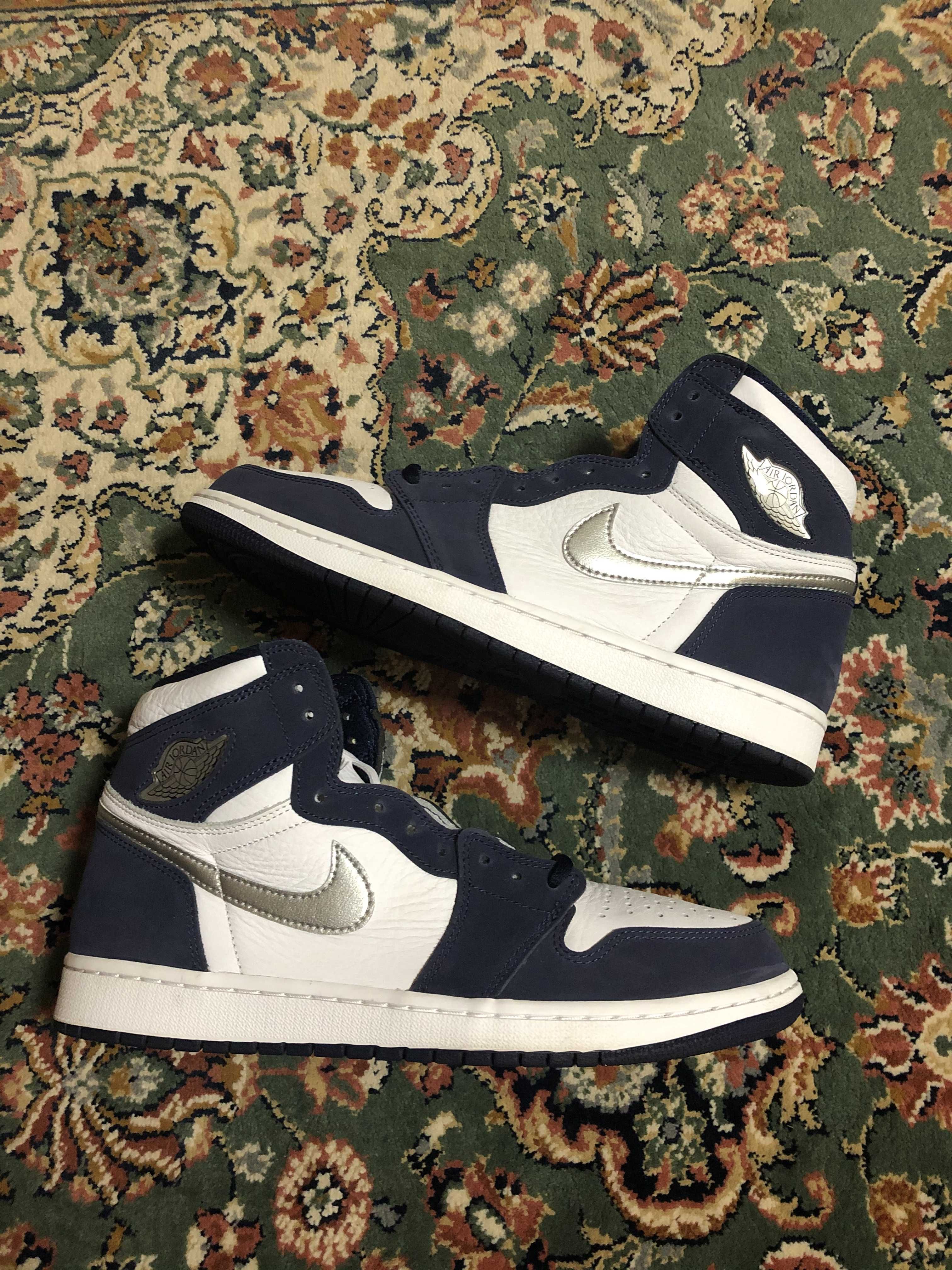 Nike Air Jordan 1 High OG CO.JP "White/Midnight Navy" (2020)(ブリーフケースなし)