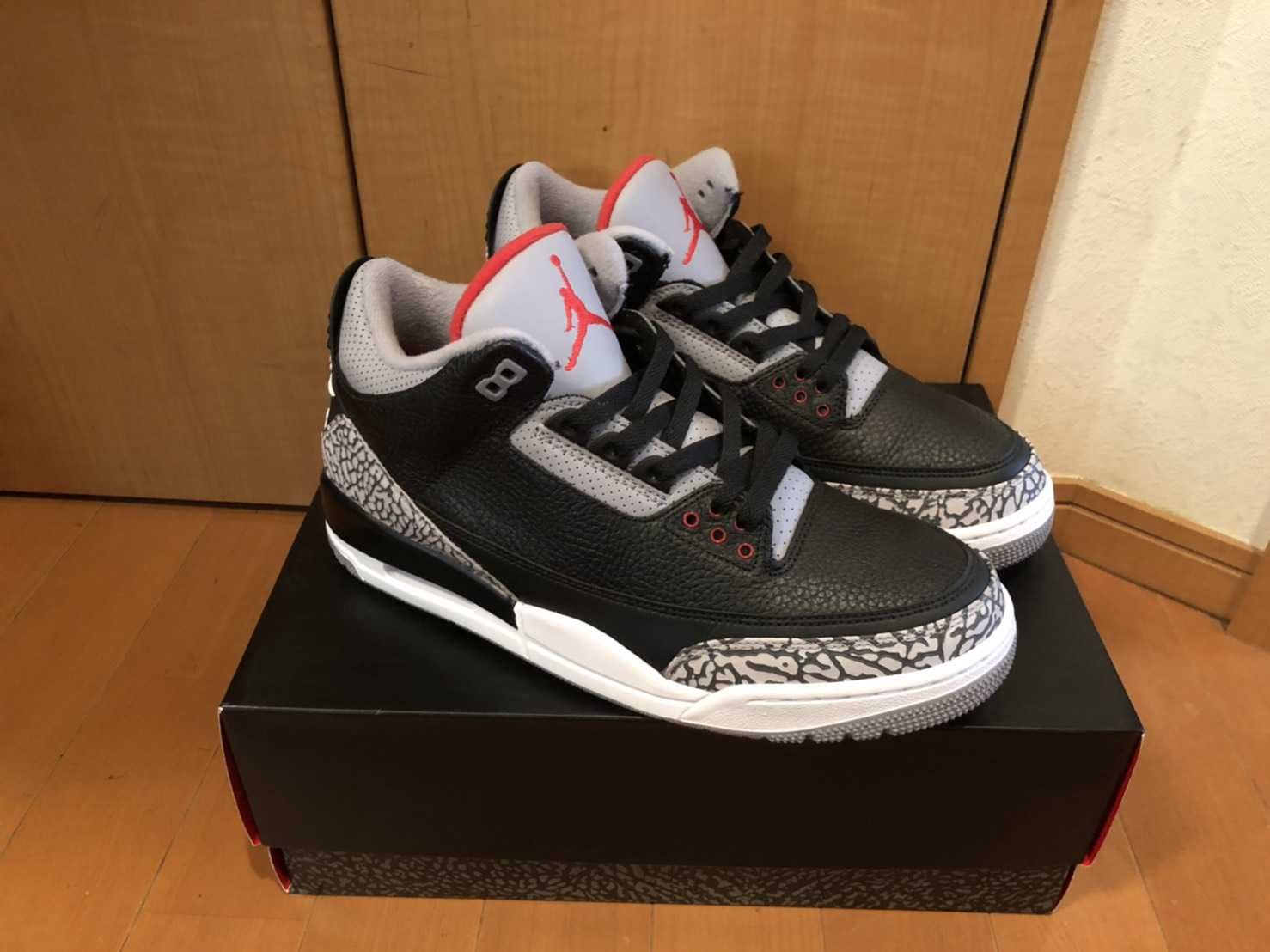 Nike Air Jordan 3 Retro OG "Black Cement" (2018)