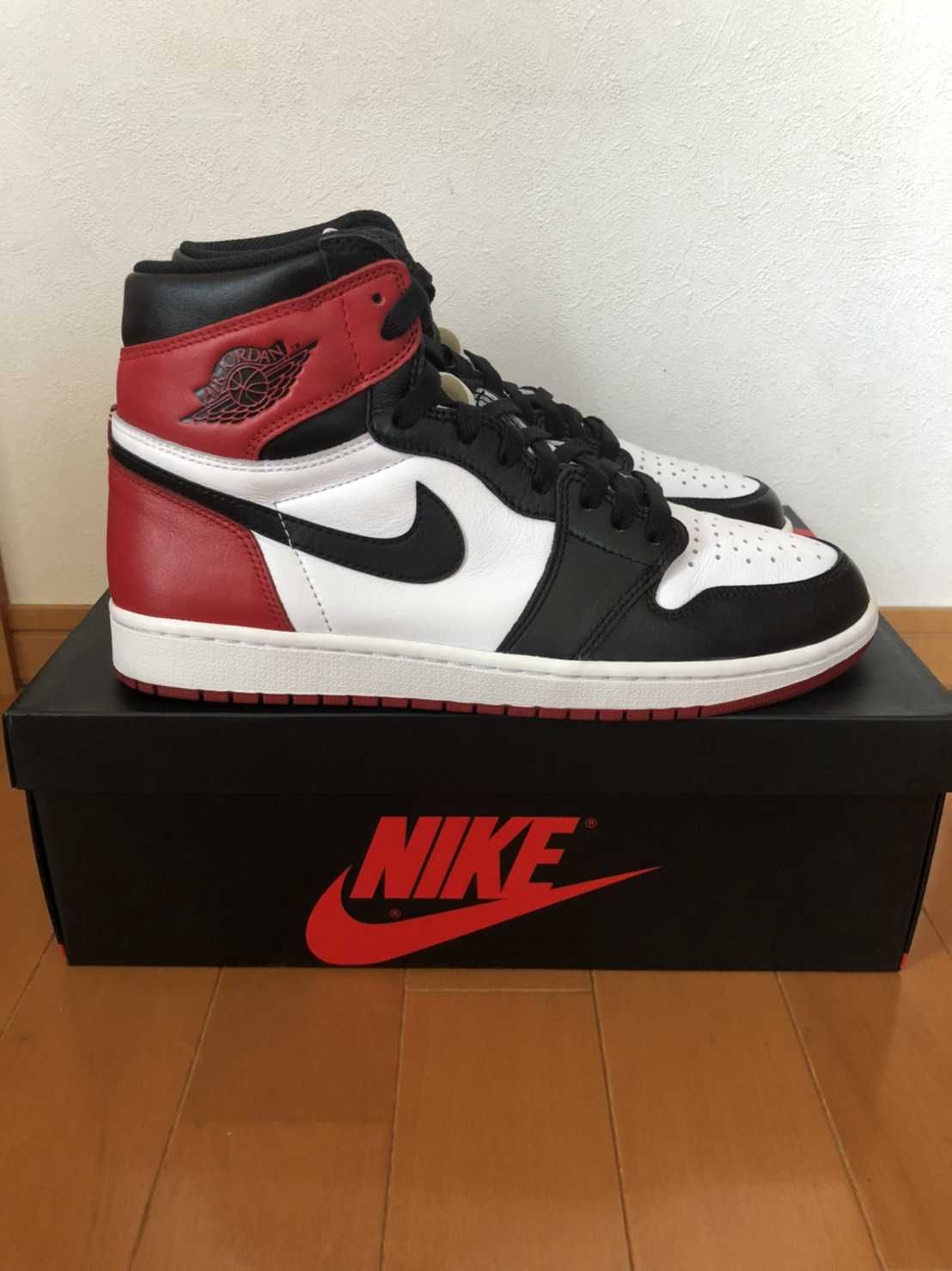 Nike Air Jordan 1 Retro High OG "Black Toe"(2016)