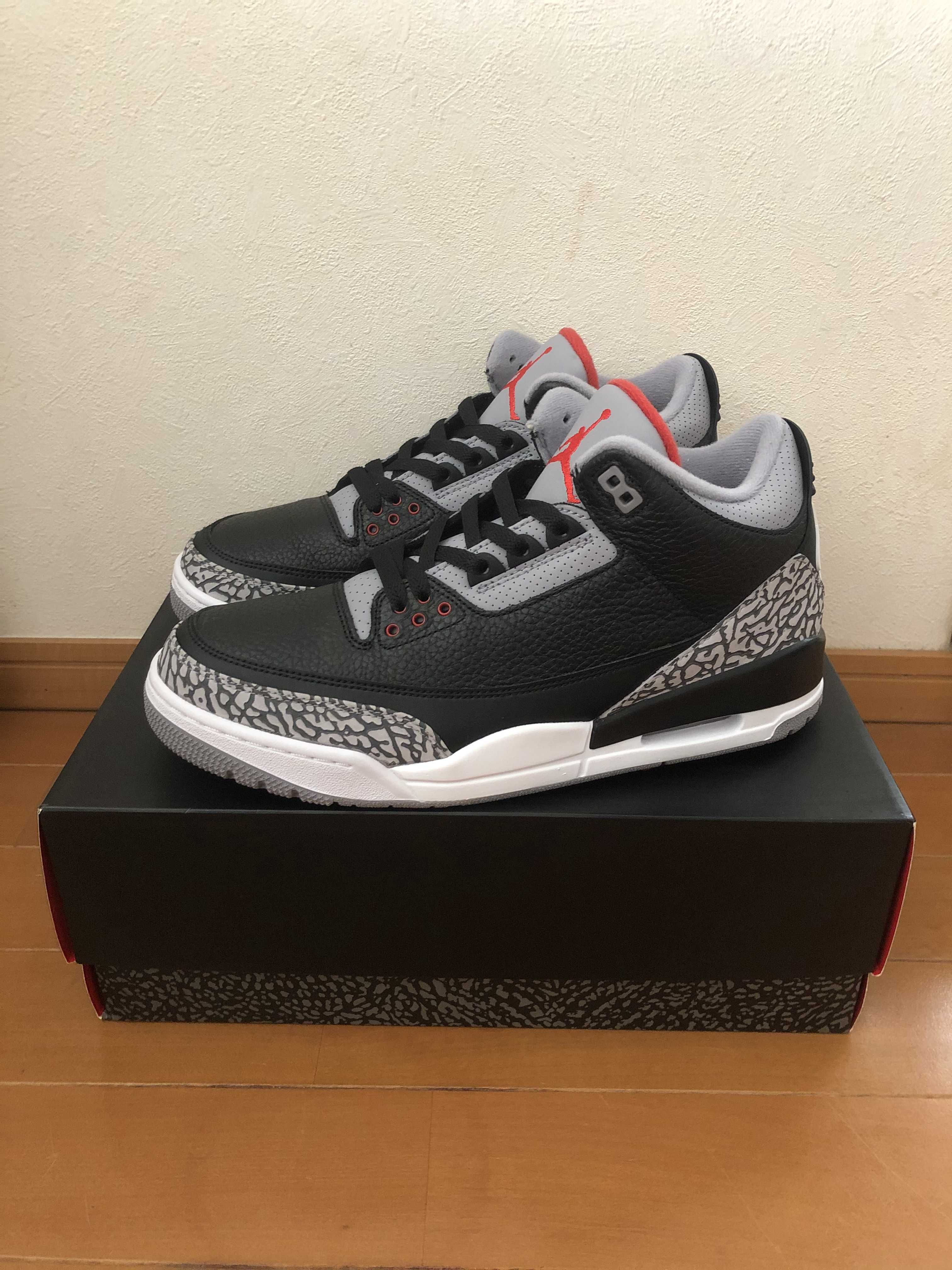 Nike Air Jordan 3 Retro OG "Black Cement" (2018)