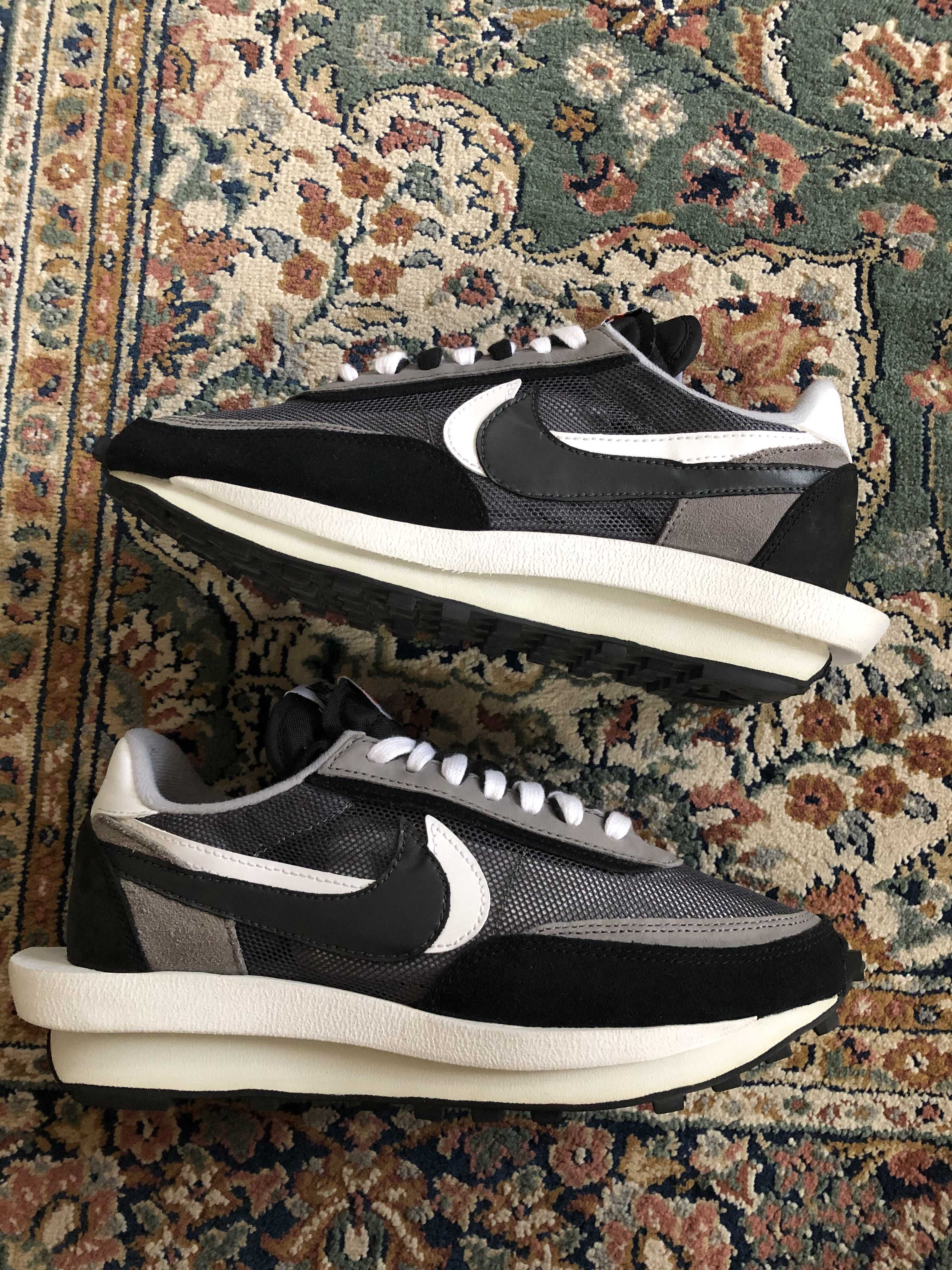 sacai × Nike LD Waffle "Black"