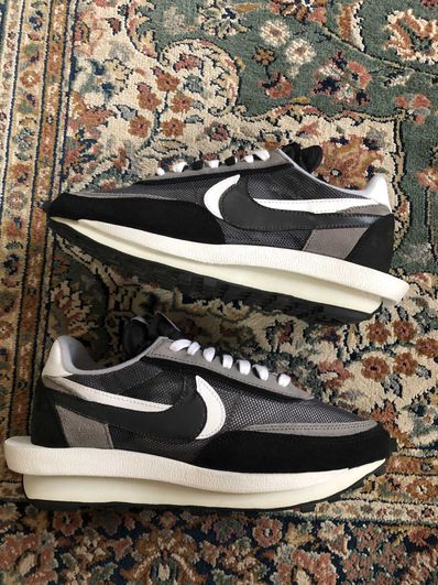 sacai × Nike LD Waffle "Black"