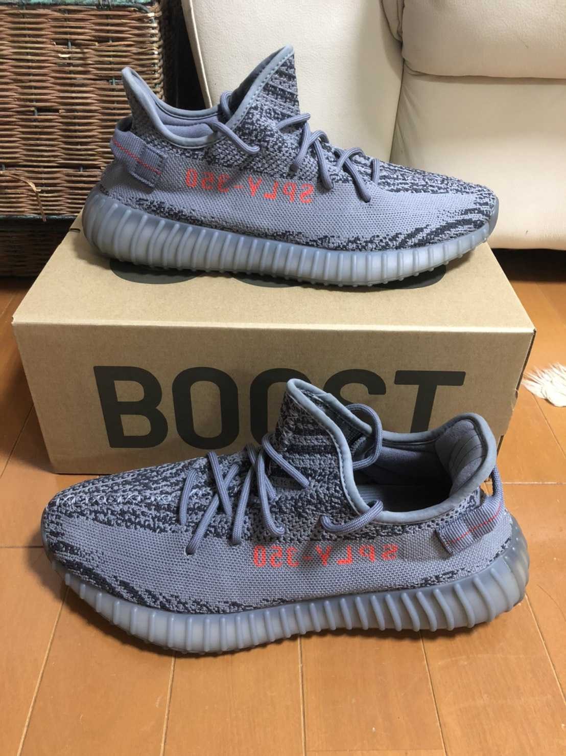 adidas Yeezy Boost 350 V2 "Grey/Bold Orange/DGH Solid Grey"