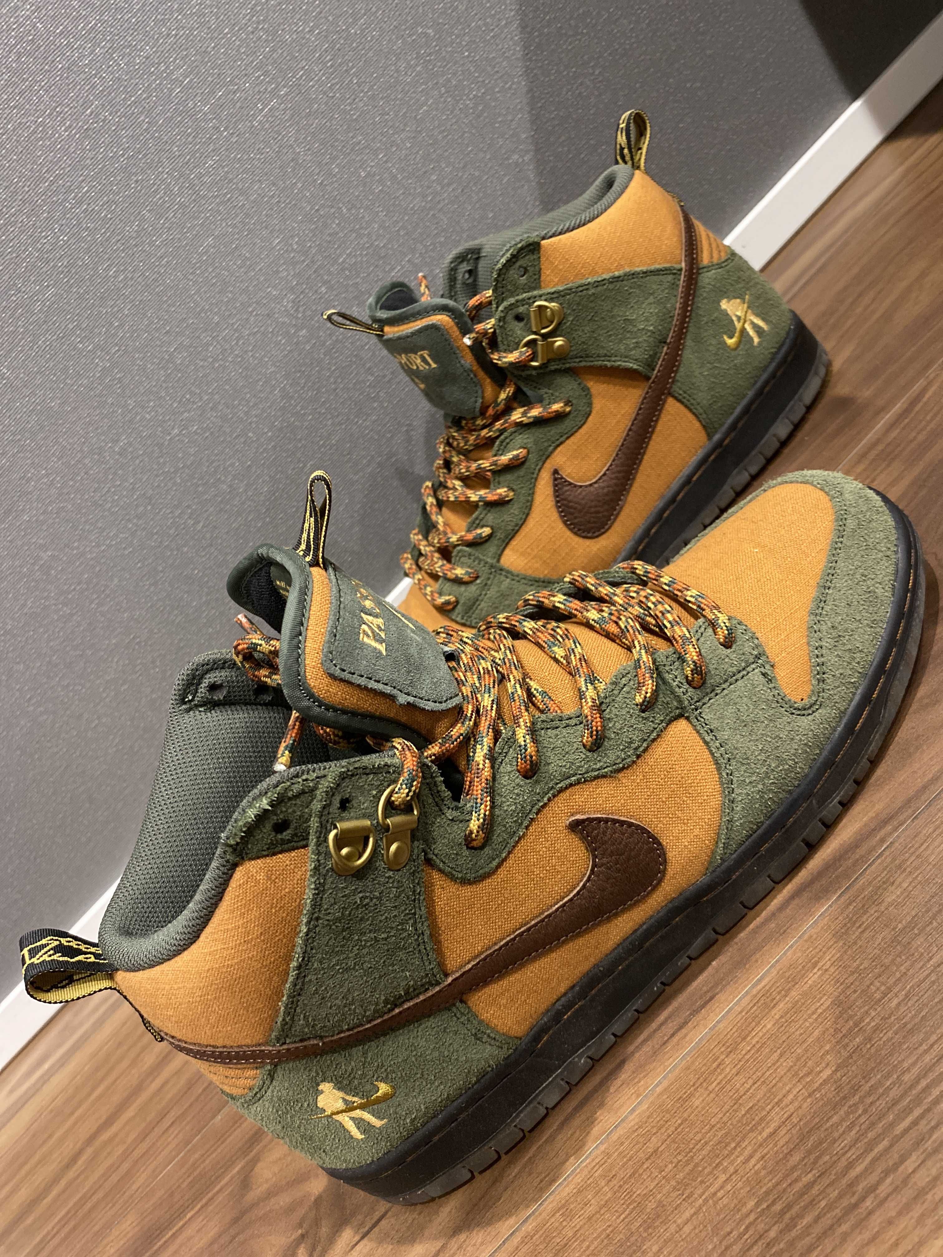 PASS~PORT × Nike SB Dunk High "Work Boot"