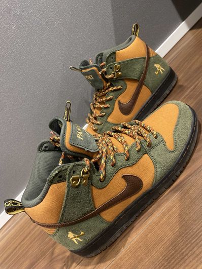 PASS~PORT × Nike SB Dunk High "Work Boot"