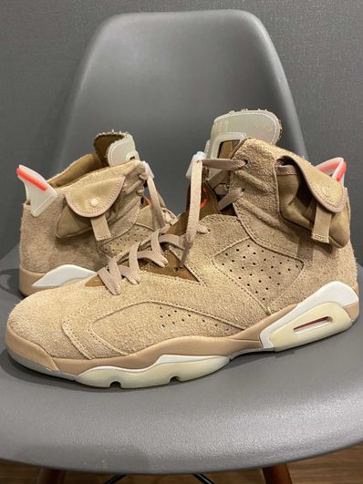 Travis Scott × Nike Air Jordan 6 "British Khaki"