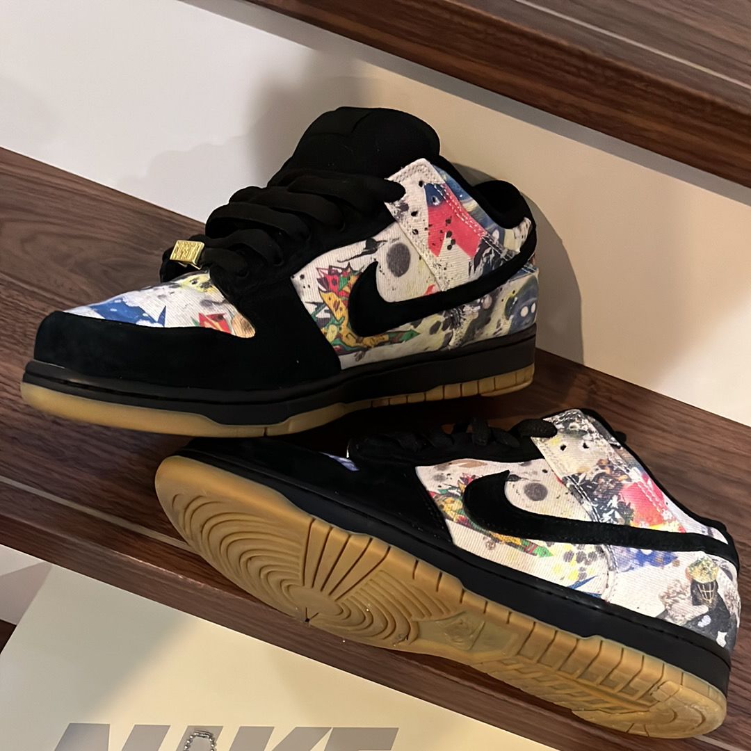 Supreme × Nike SB Dunk Low "Rammellzee"
