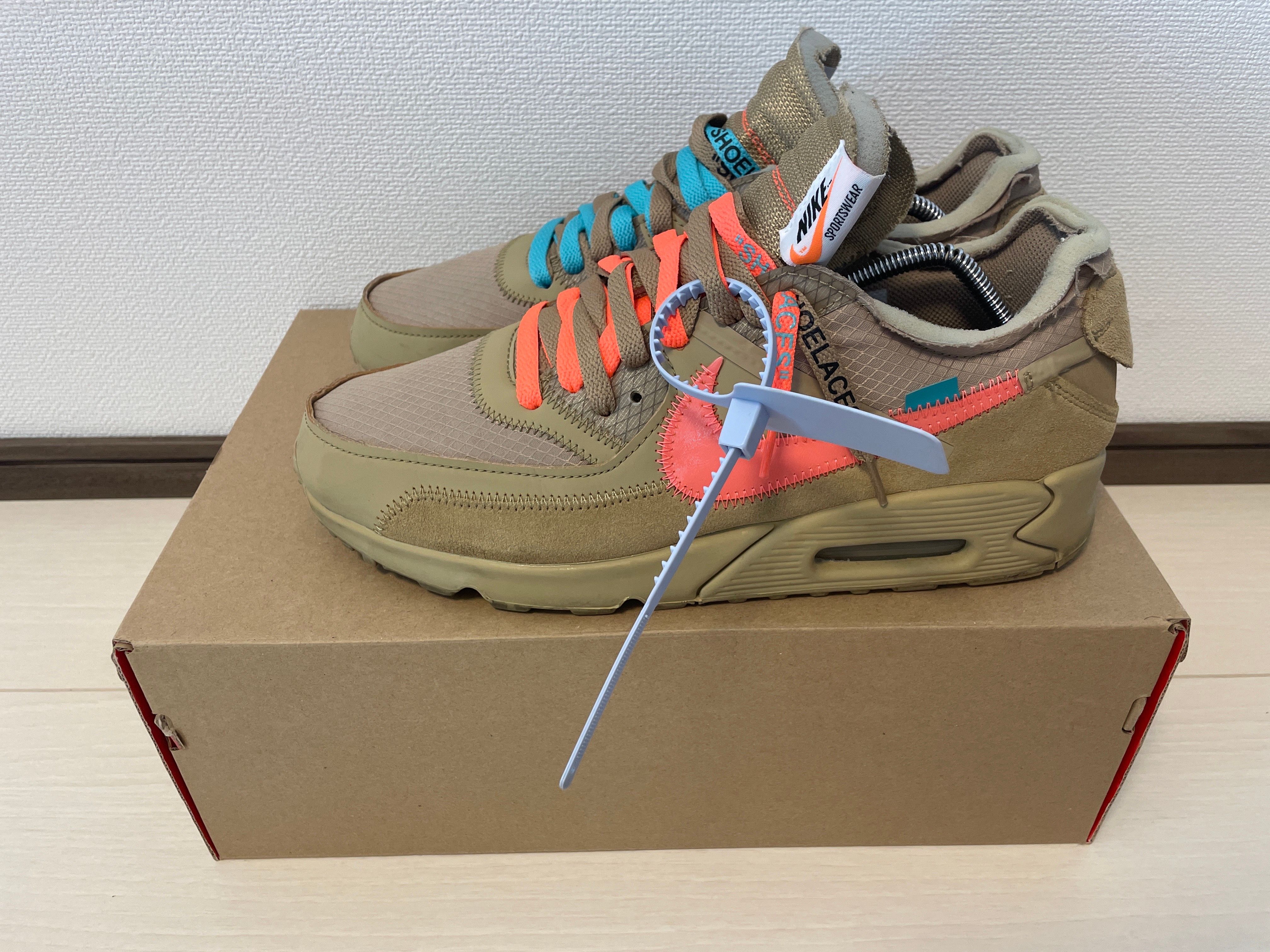 Off-White × Nike Air Max 90 "Desert Ore"