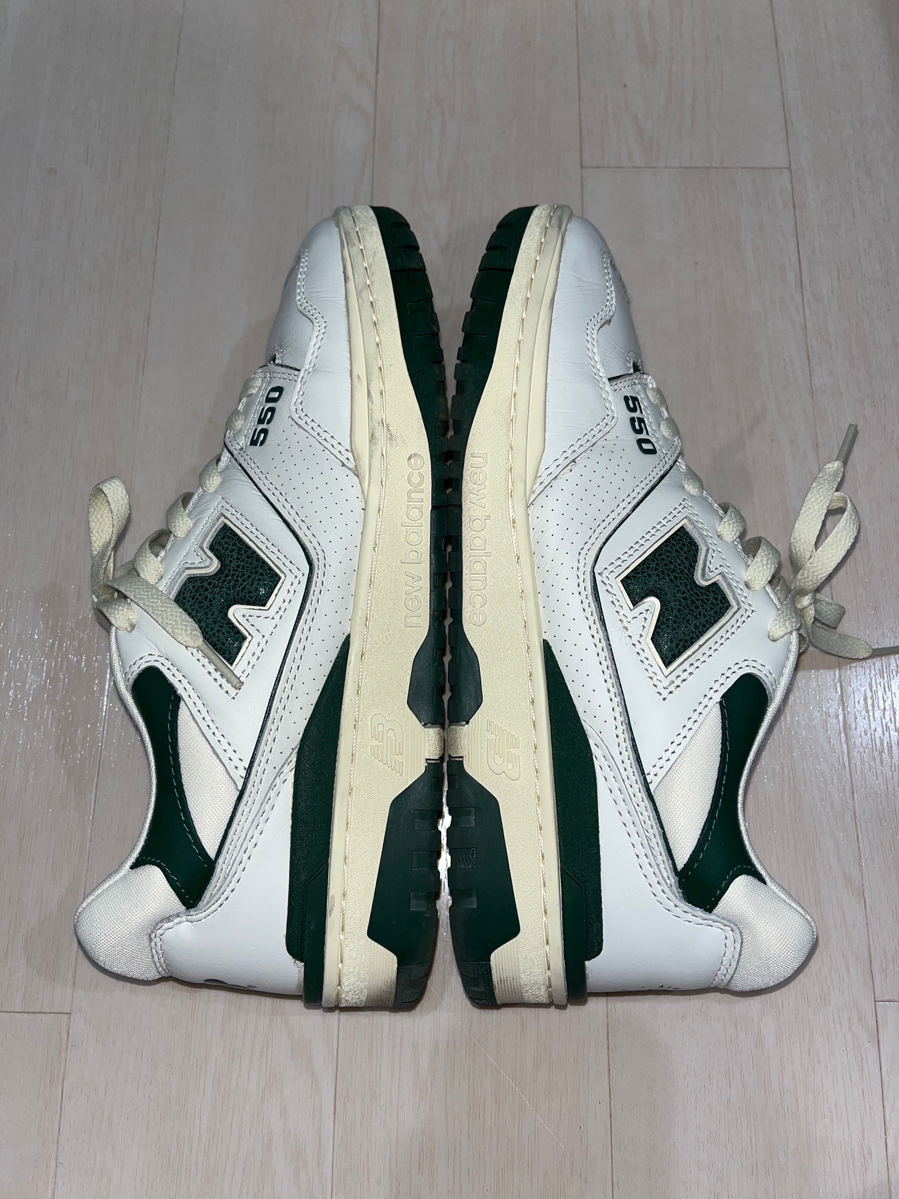 Aime Leon Dore × New Balance 550 "White/Green"