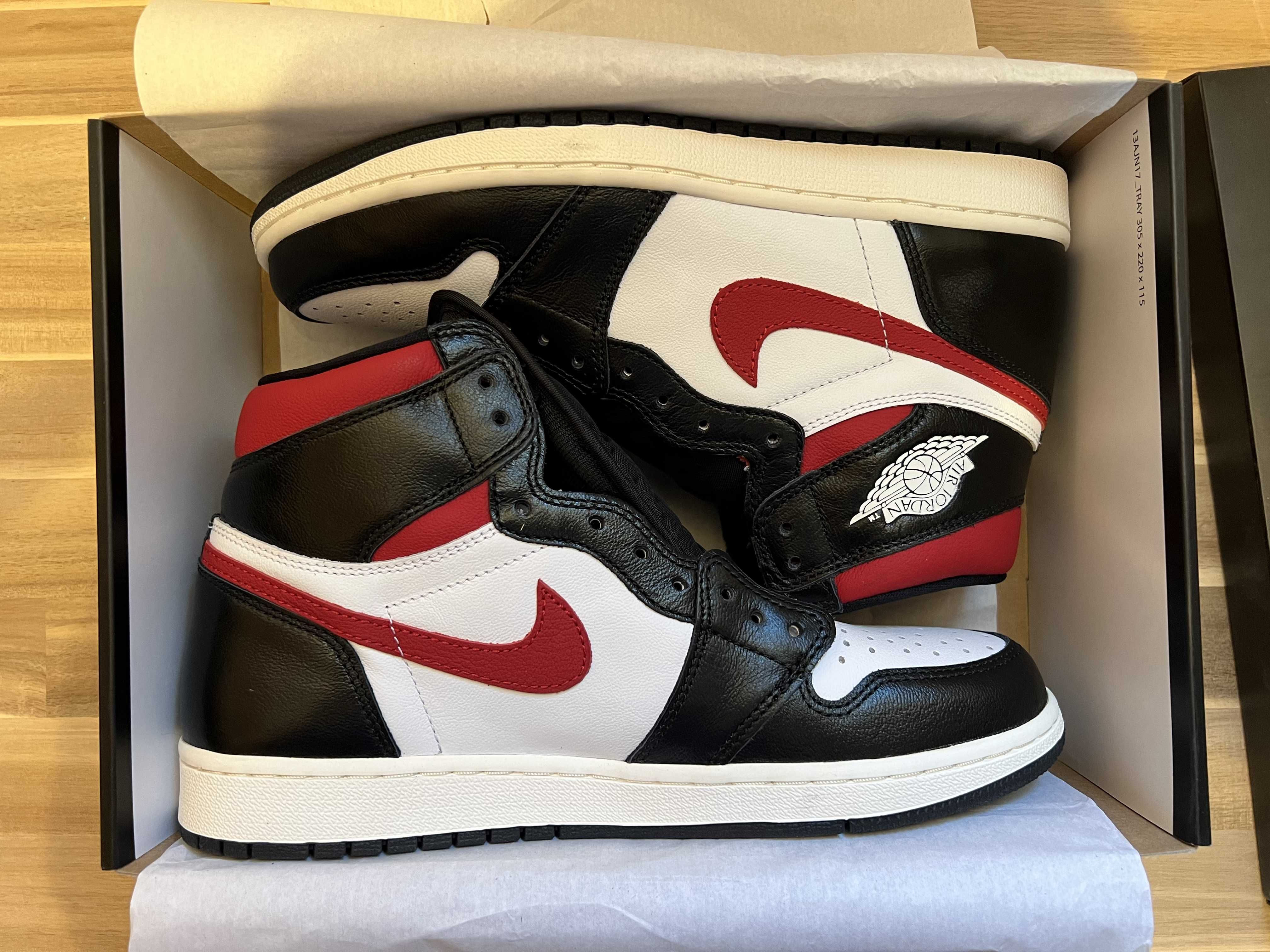 Nike Air Jordan 1 Retro High "Black/White/Sail/Gym Red"    