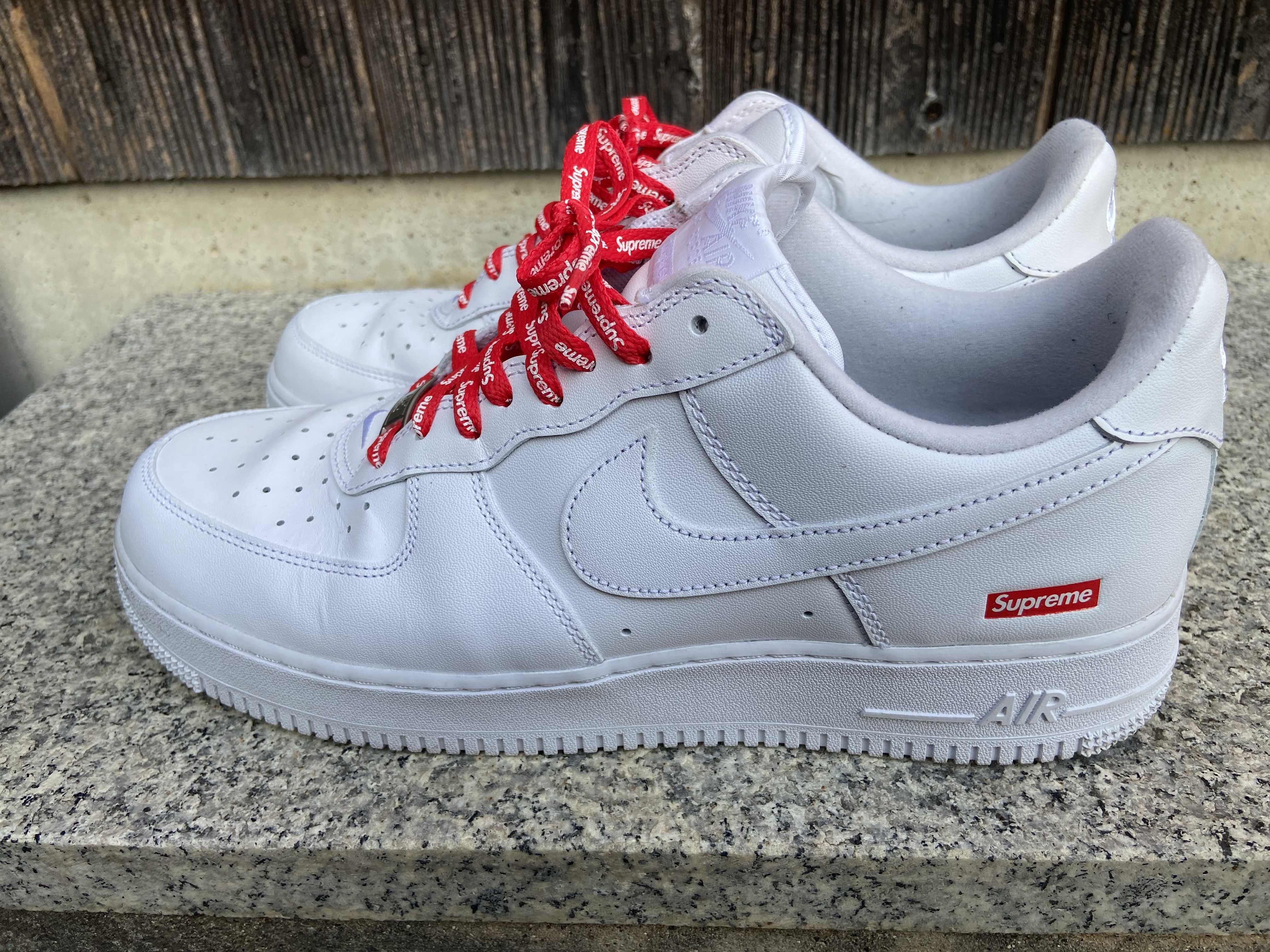 Supreme × Nike Air Force 1 Low "White"