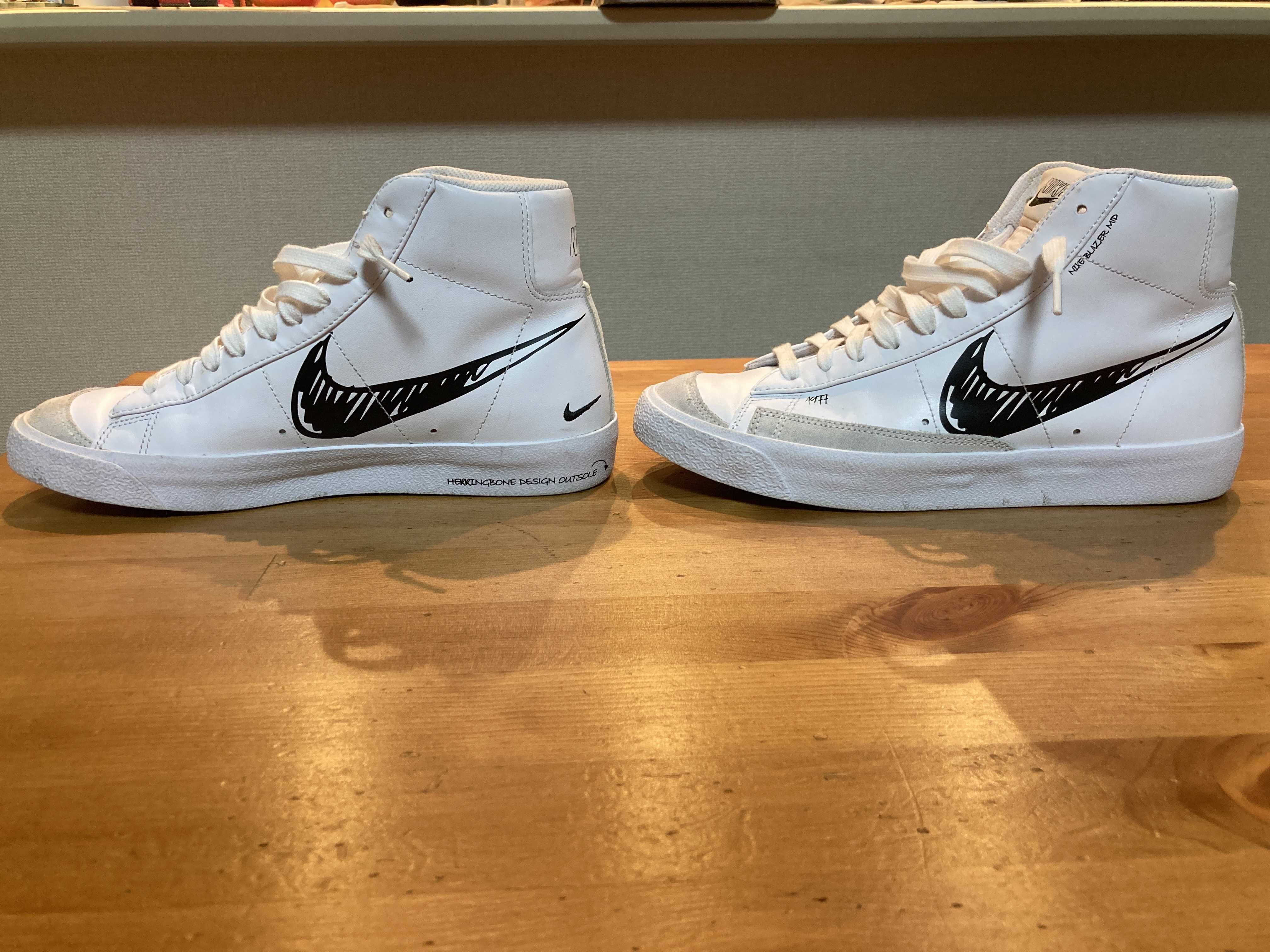 Nike Blazer Mid '77 "Black Sketch"