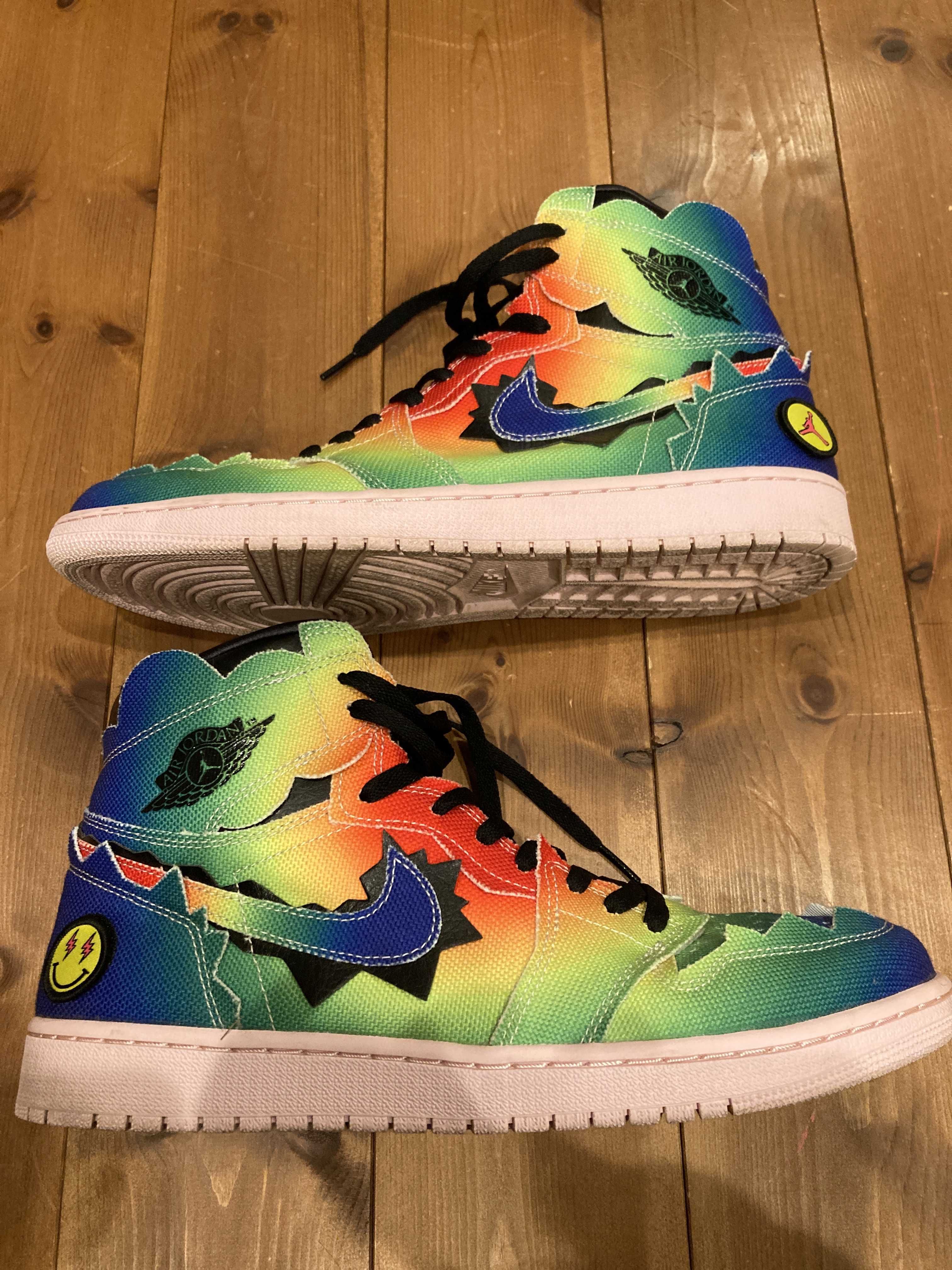 J Balvin × Nike Air Jordan 1 High OG "Rainbow"