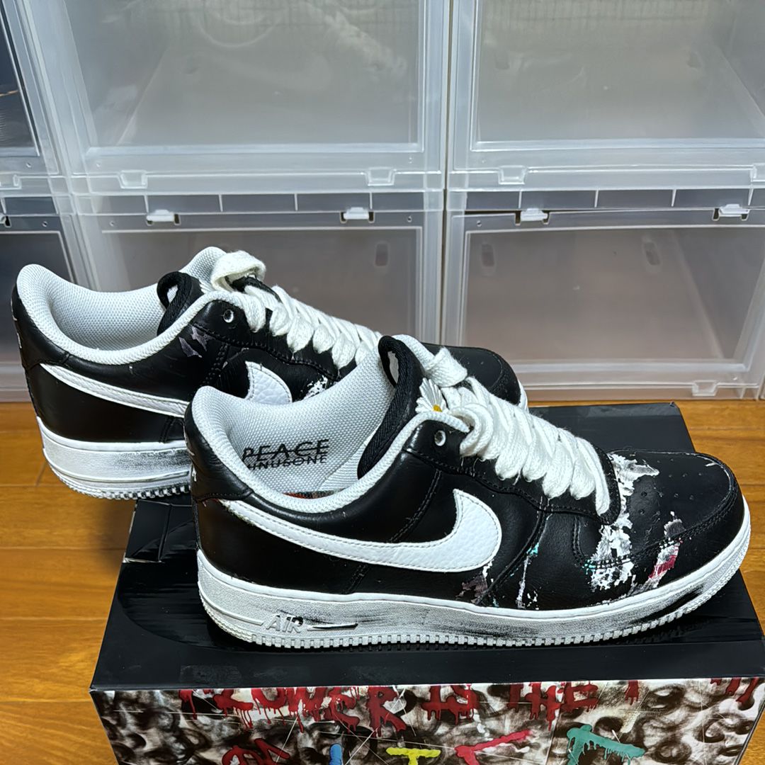 PEACEMINUSONE × Nike Air Force 1 Low Para Noise "Black" / G-DRAGON