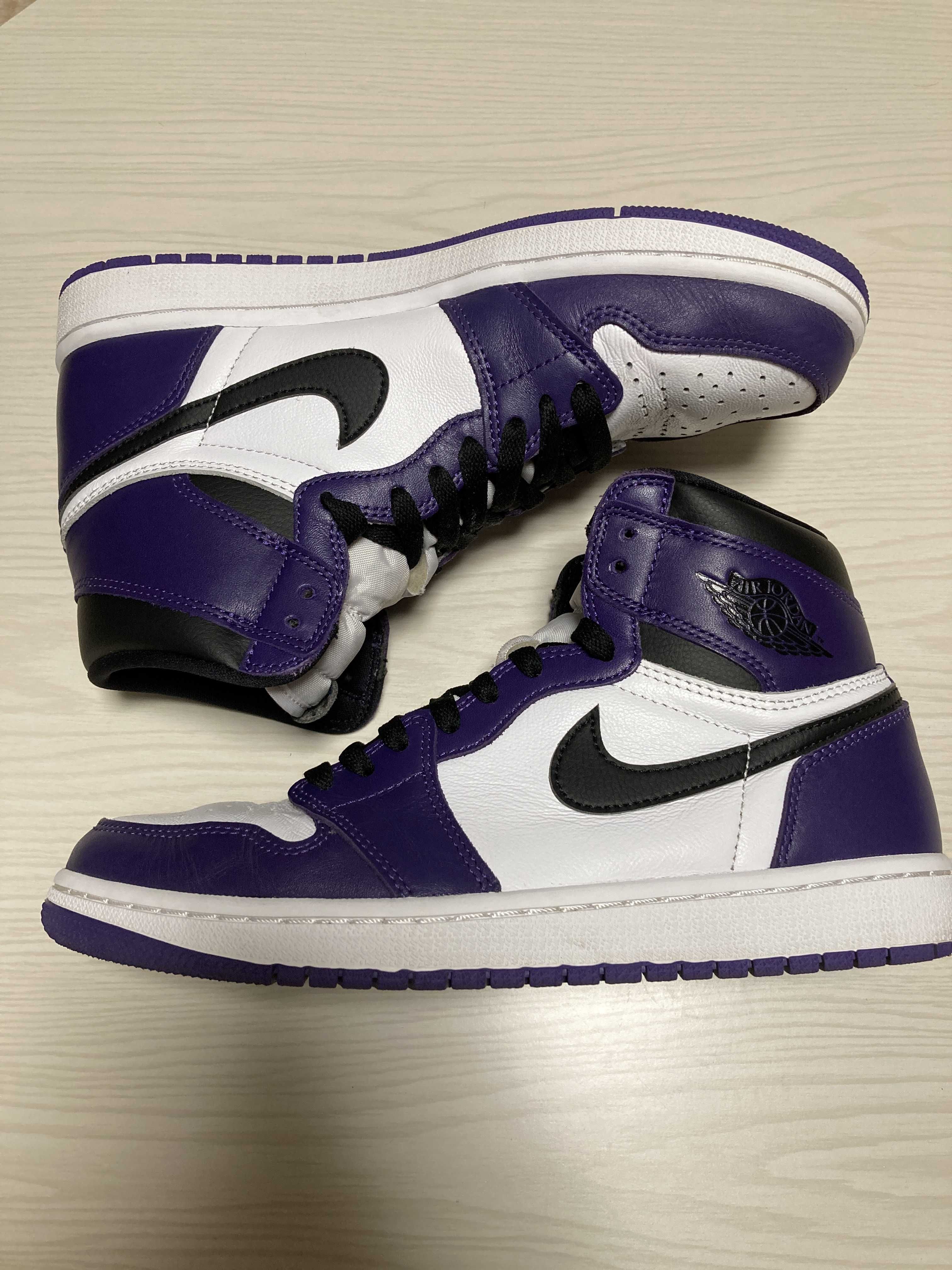 Nike Air Jordan 1 Retro High OG "Court Purple White/Black" (2020)   