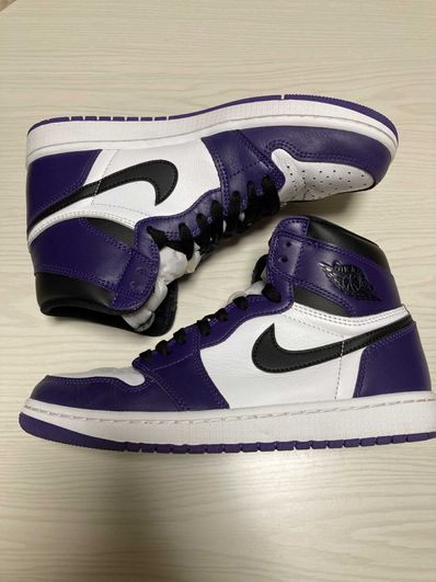 Nike Air Jordan 1 Retro High OG "Court Purple White/Black" (2020)