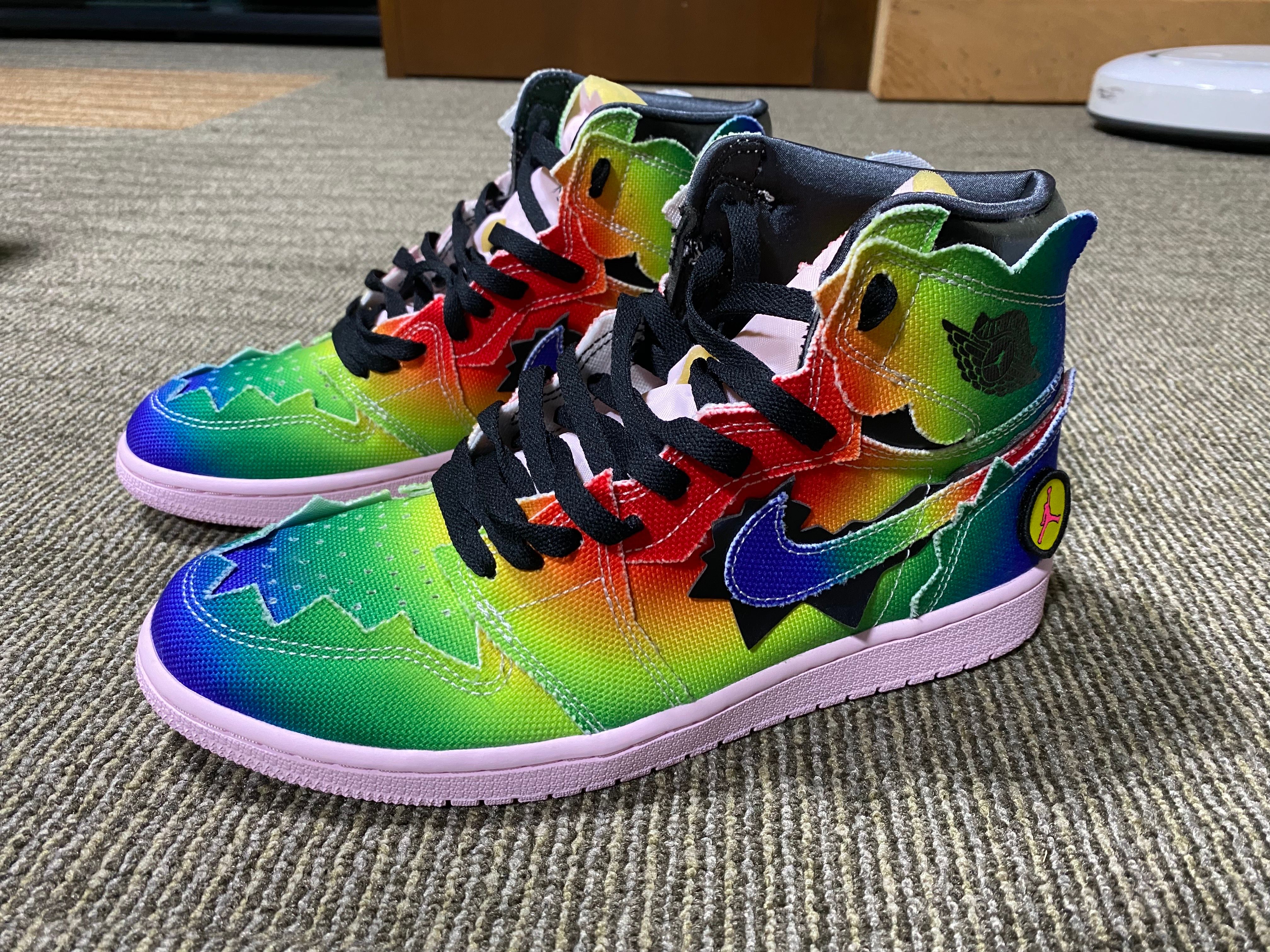 J Balvin × Nike Air Jordan 1 High OG "Rainbow"
