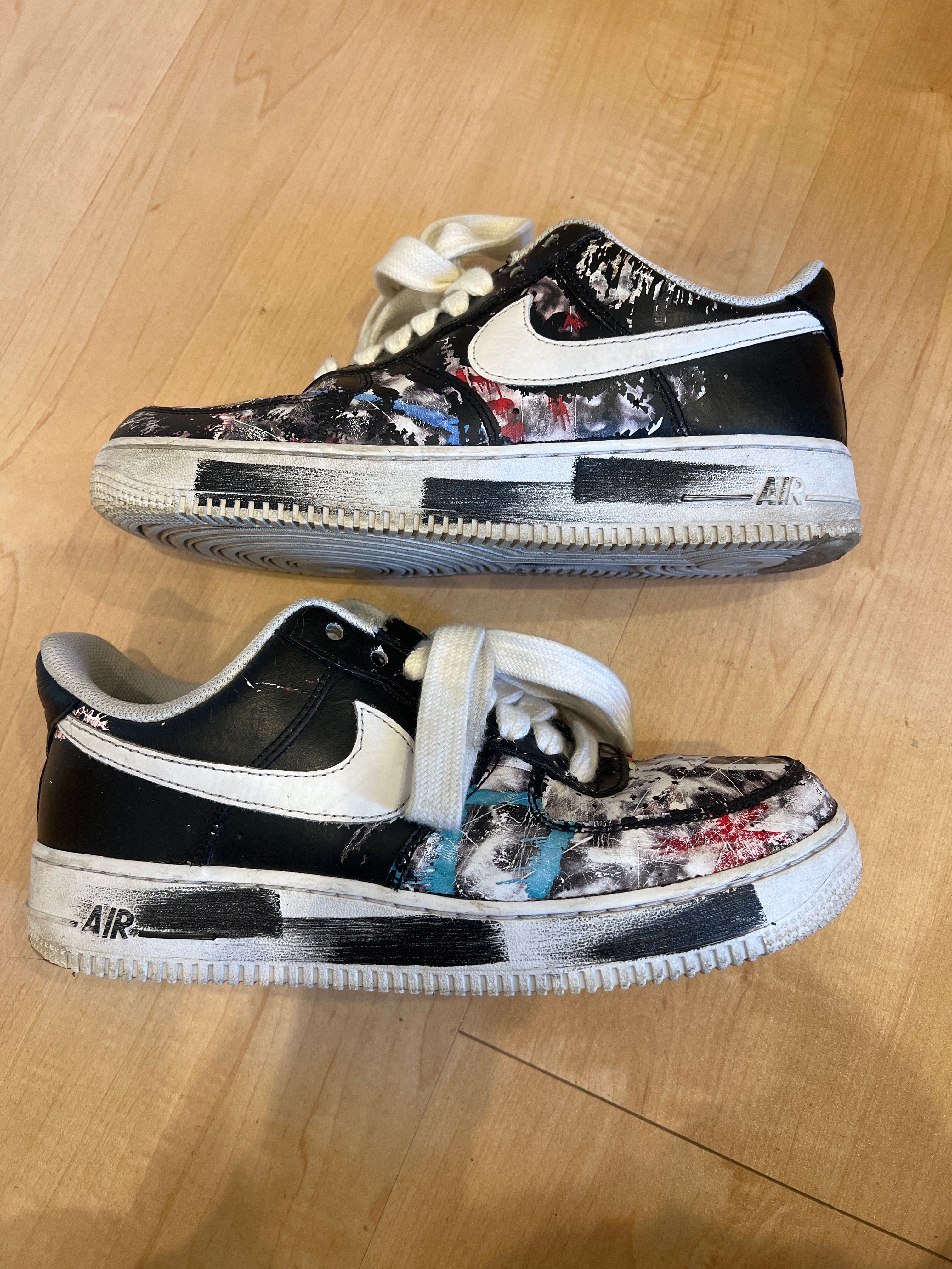 PEACEMINUSONE × Nike Air Force 1 Low Para Noise "Black" / G-DRAGON