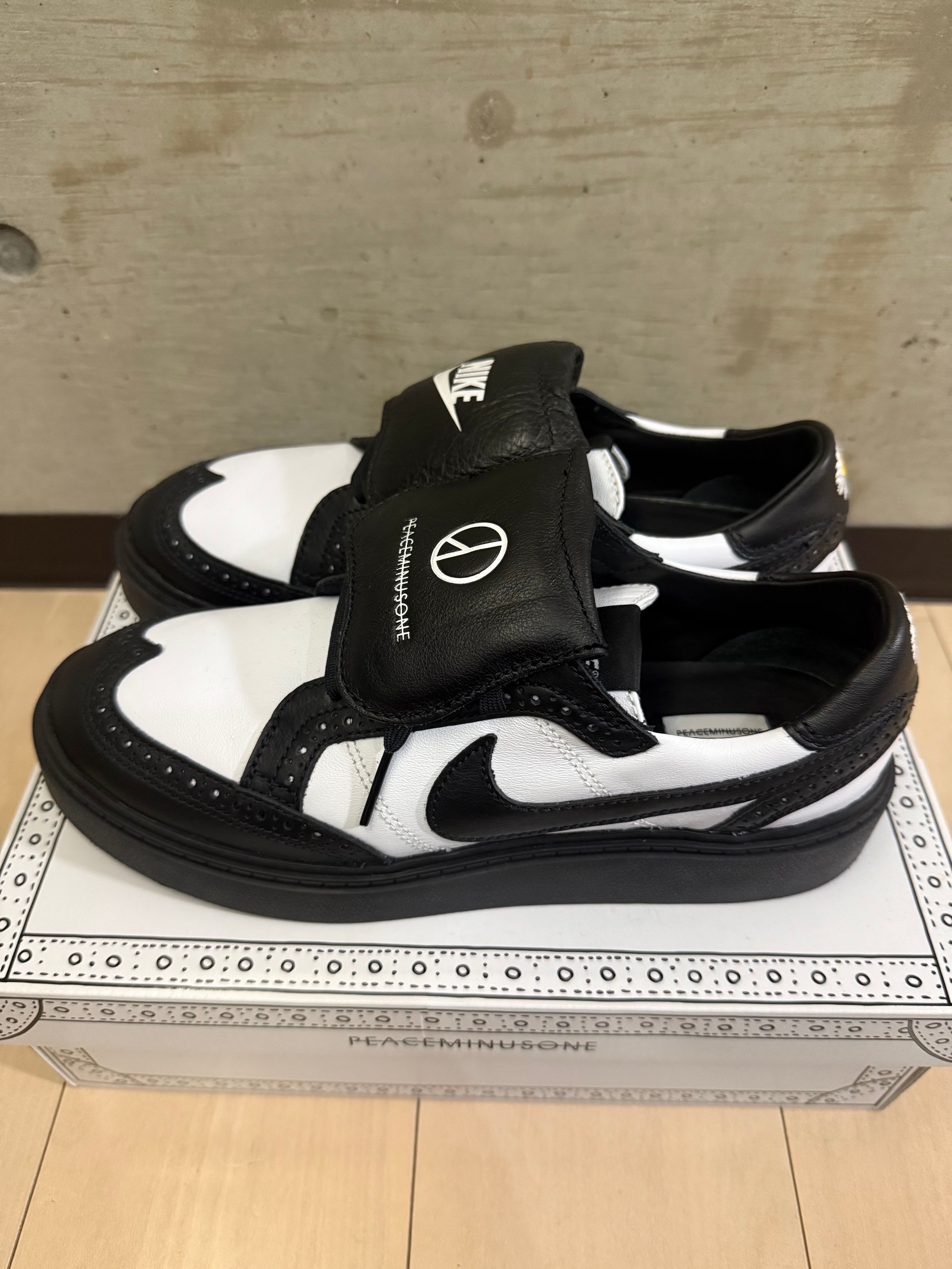 PEACEMINUSONE × Nike Kwondo 1 "Black and White" / G-DRAGON