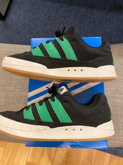 XLARGE × atmos × adidas Adimatic "Black/Green"