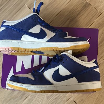 Nike SB Dunk Low "Los Angeles Dodgers/Deep Royal Blue"