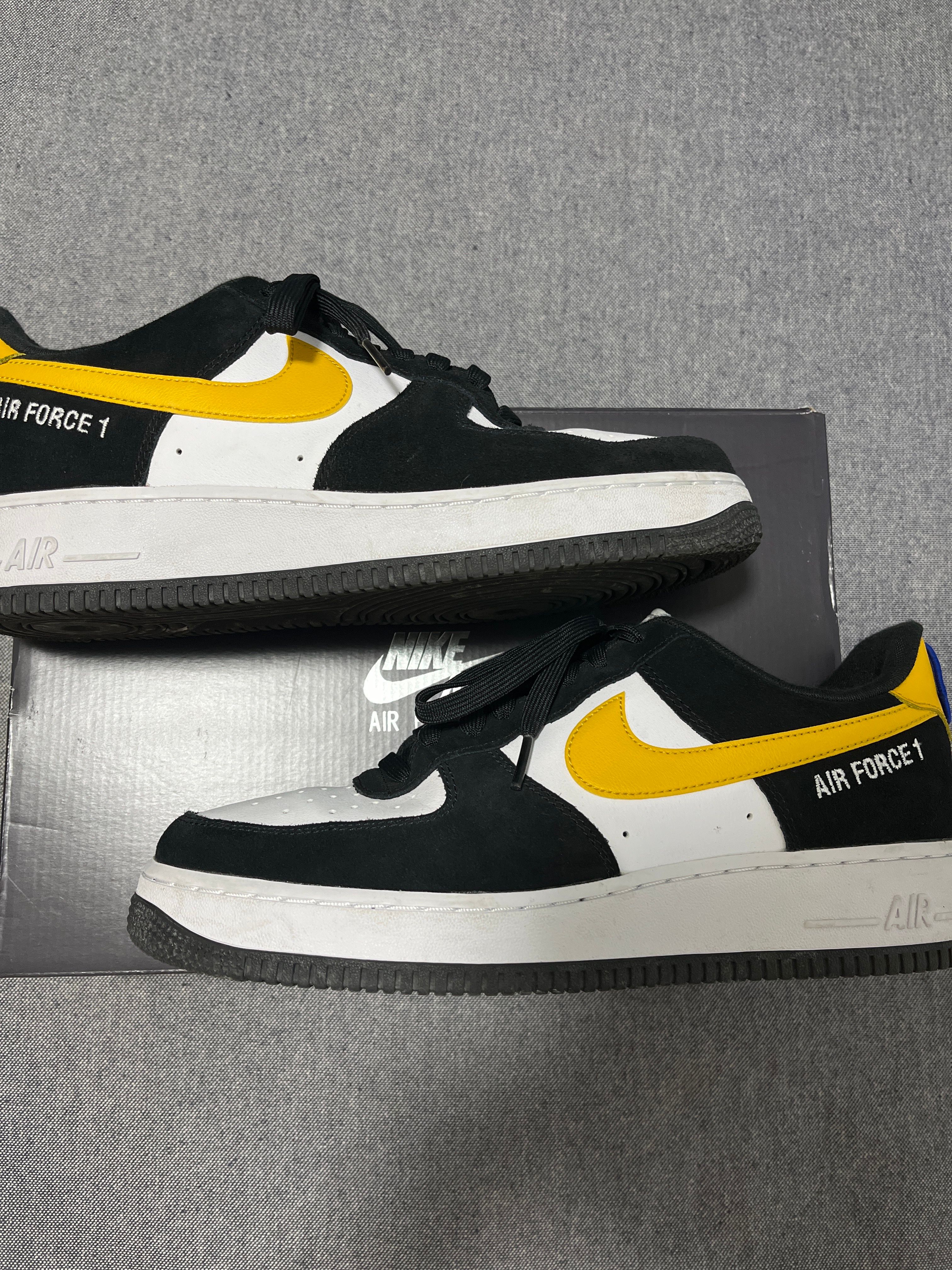 Nike Air Force 1 Low'07 LV8 Athletic Club "Black/Dark Sulfur"