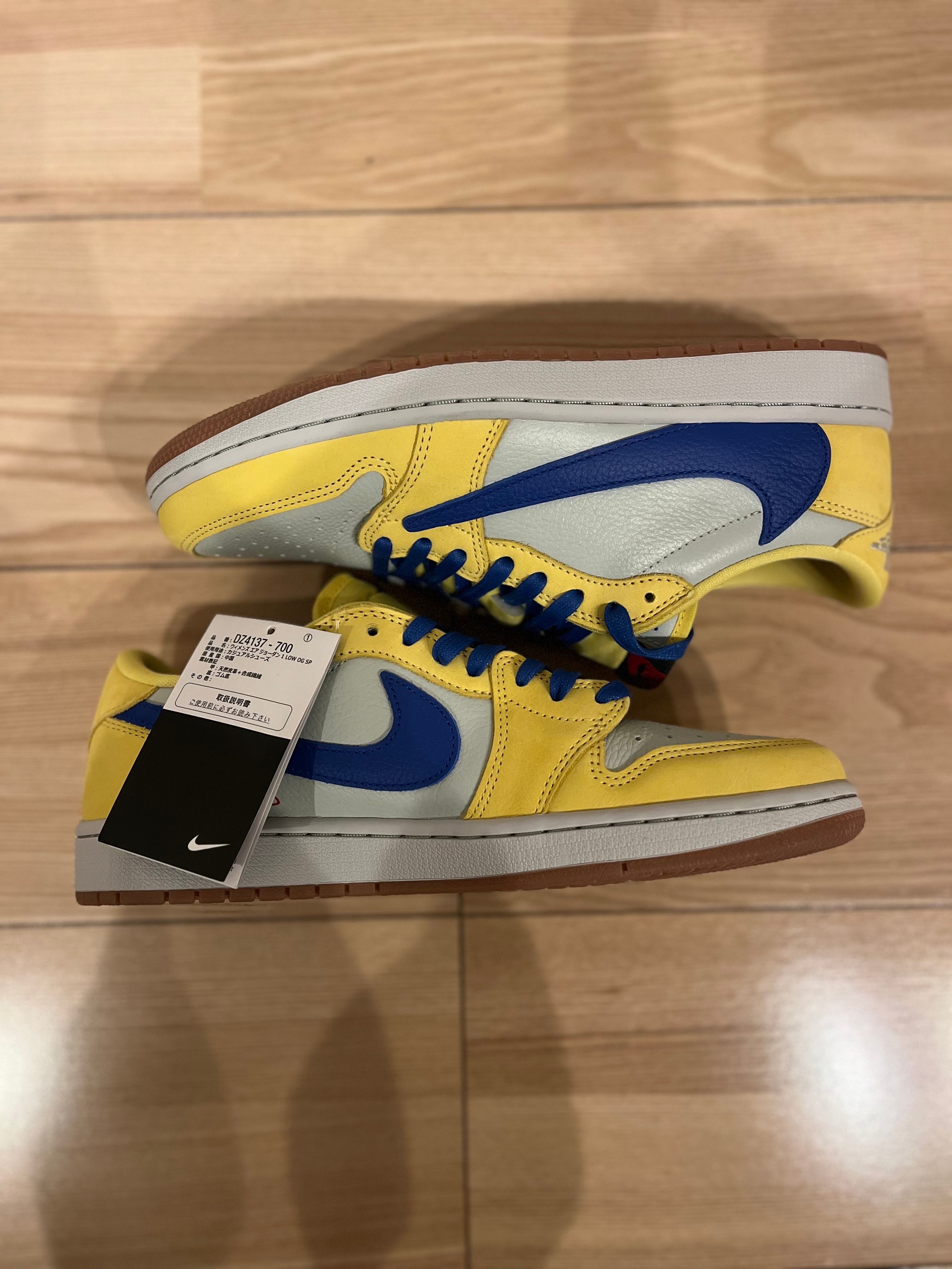Travis Scott × Nike Women's Air Jordan 1 Retro Low OG "Canary"