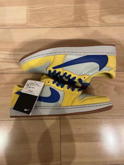 Travis Scott × Nike Women's Air Jordan 1 Retro Low OG "Canary"