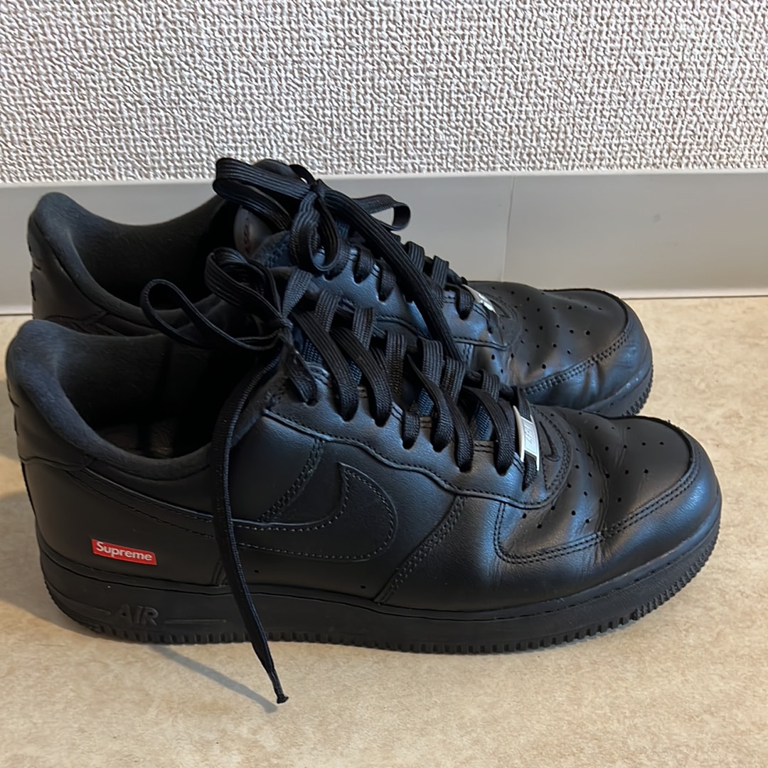 Supreme × Nike Air Force 1 Low "Black"