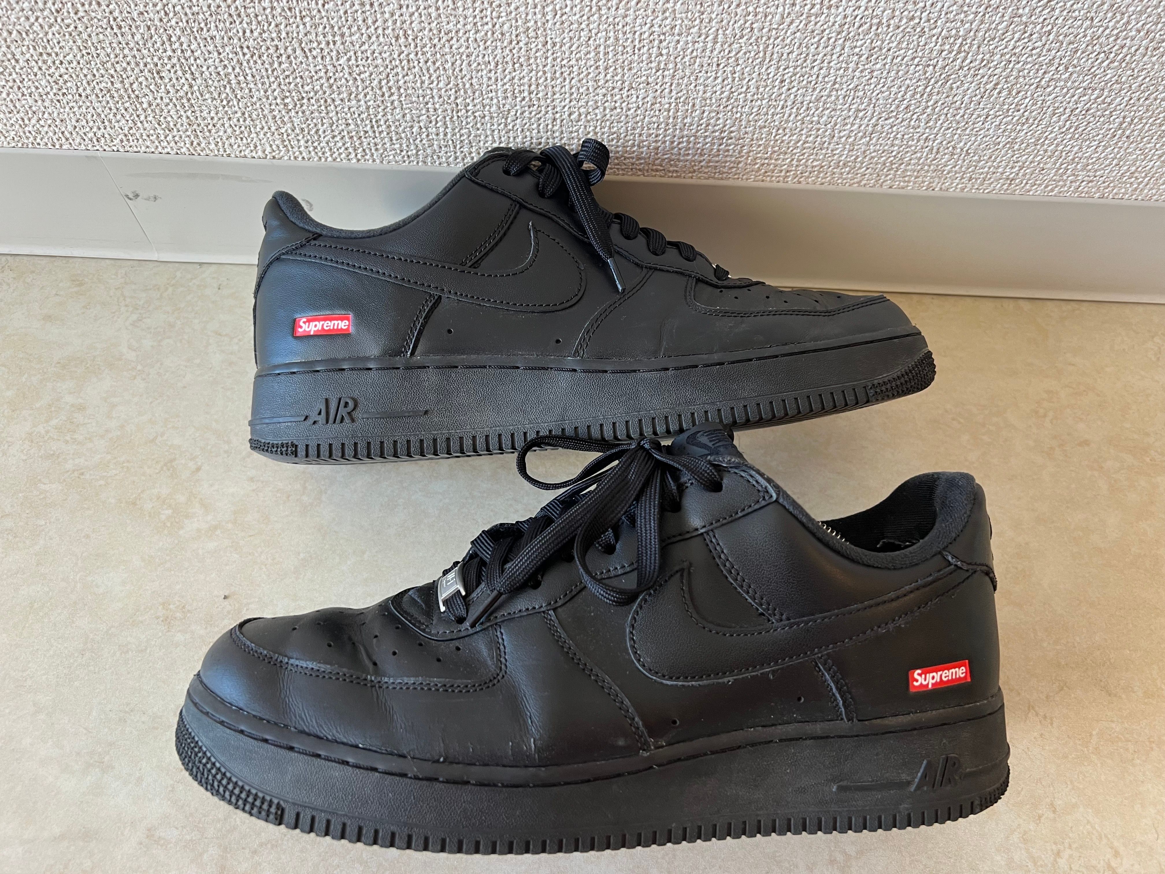 Supreme × Nike Air Force 1 Low "Black"