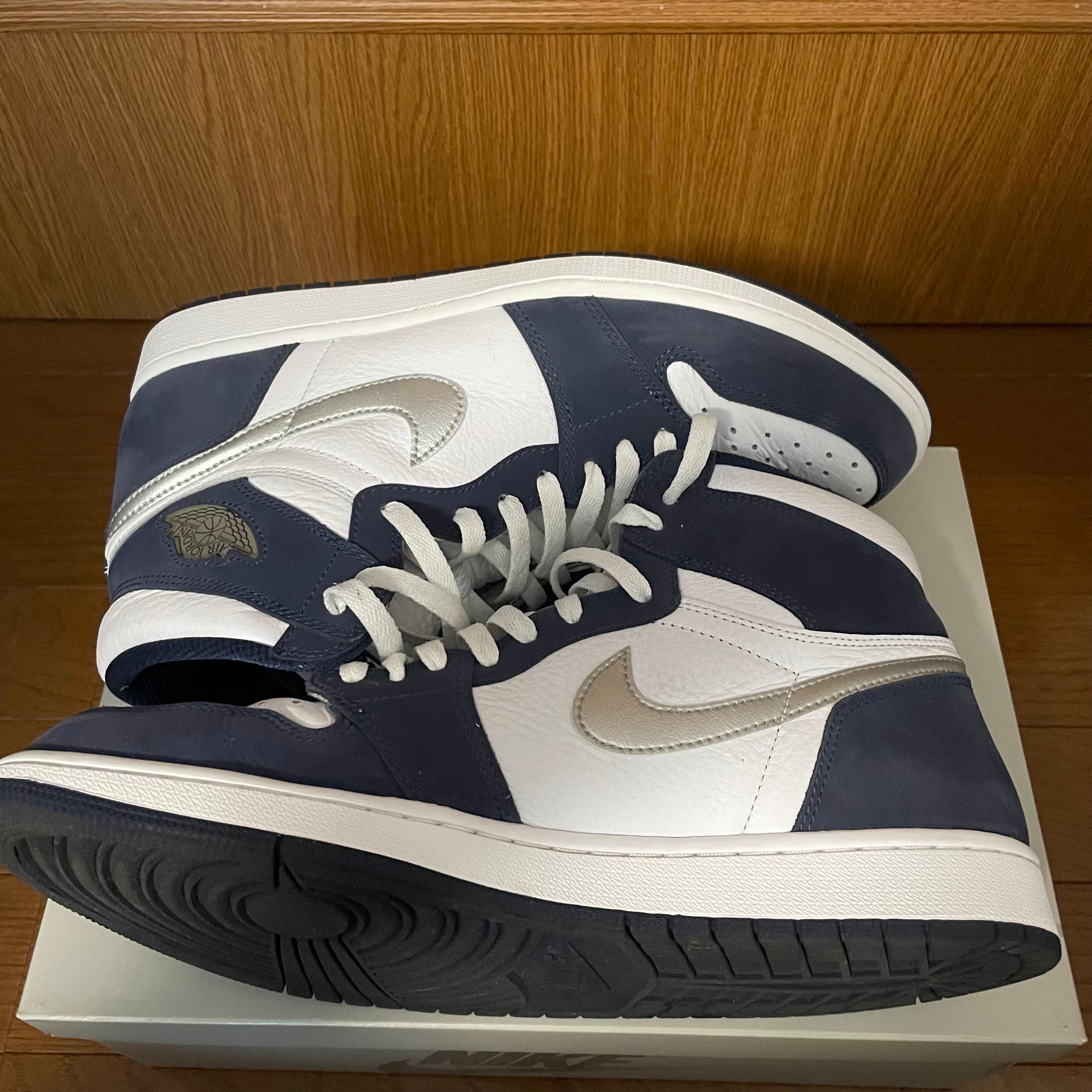 Nike Air Jordan 1 High OG CO.JP "White/Midnight Navy" (2020)(ブリーフケースなし)