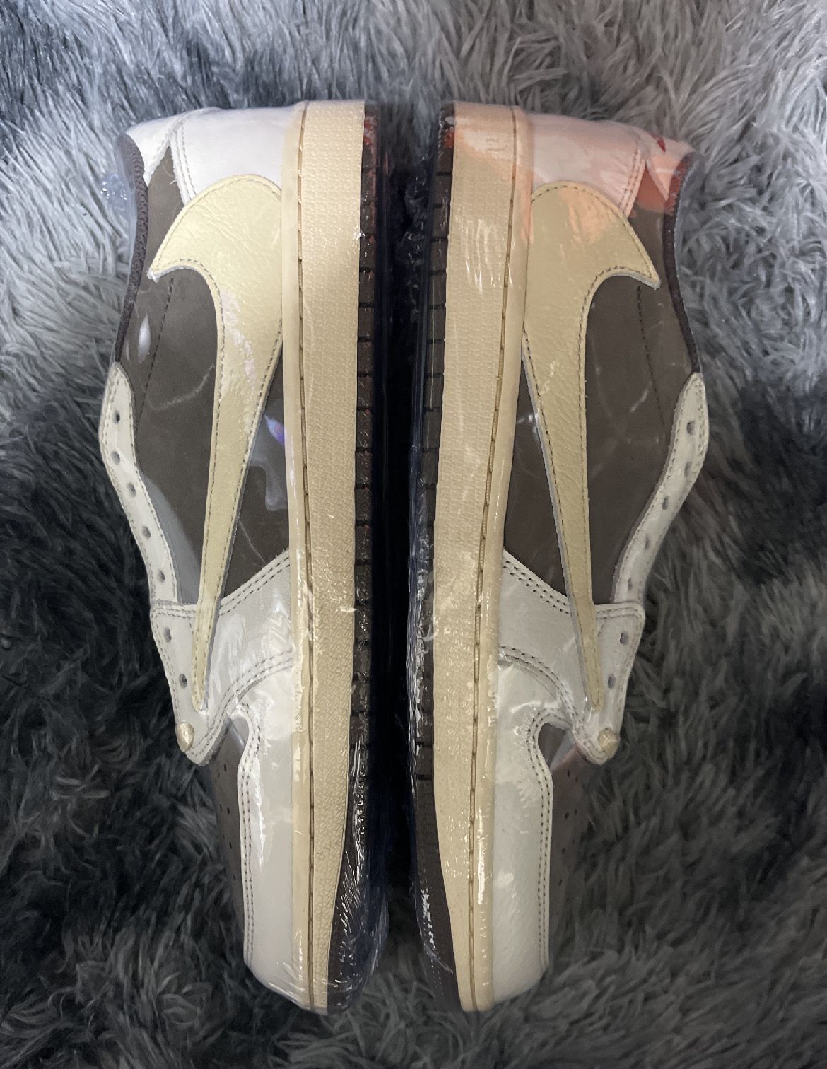 Travis Scott × Nike Air Jordan 1 Low OG SP "Reverse Mocha/Sail and Ridgerock"